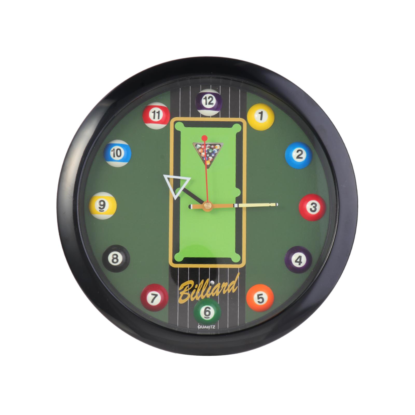 Billiard Pool Ball Wall Clock