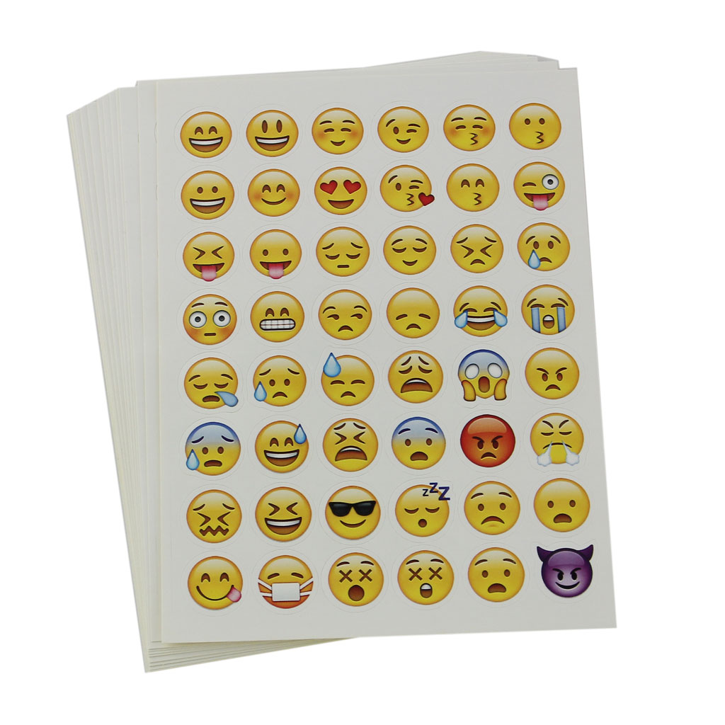 20 Sheets Die Cut Sticker for Phone Laptop Decor