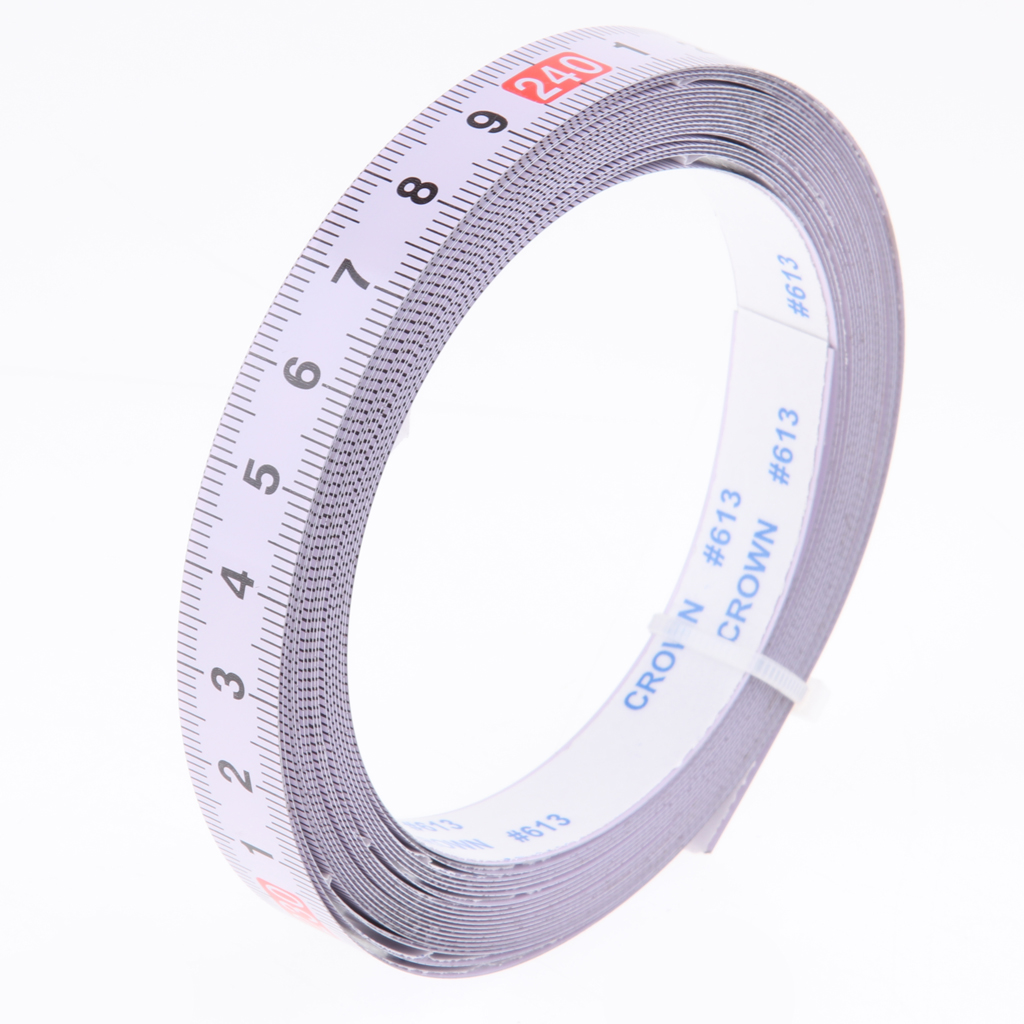 Lovoski Metric Self Adhesive Tape Measure Steel Scale Miter Track Ruler eBay