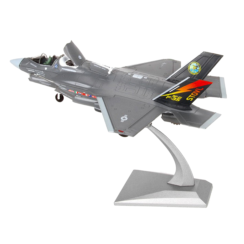 1:72 Scale F-35B Fighter Aircraft Helicopter Diecast Alloy Military Model 