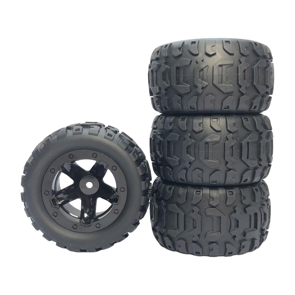 RC Car Tires Black