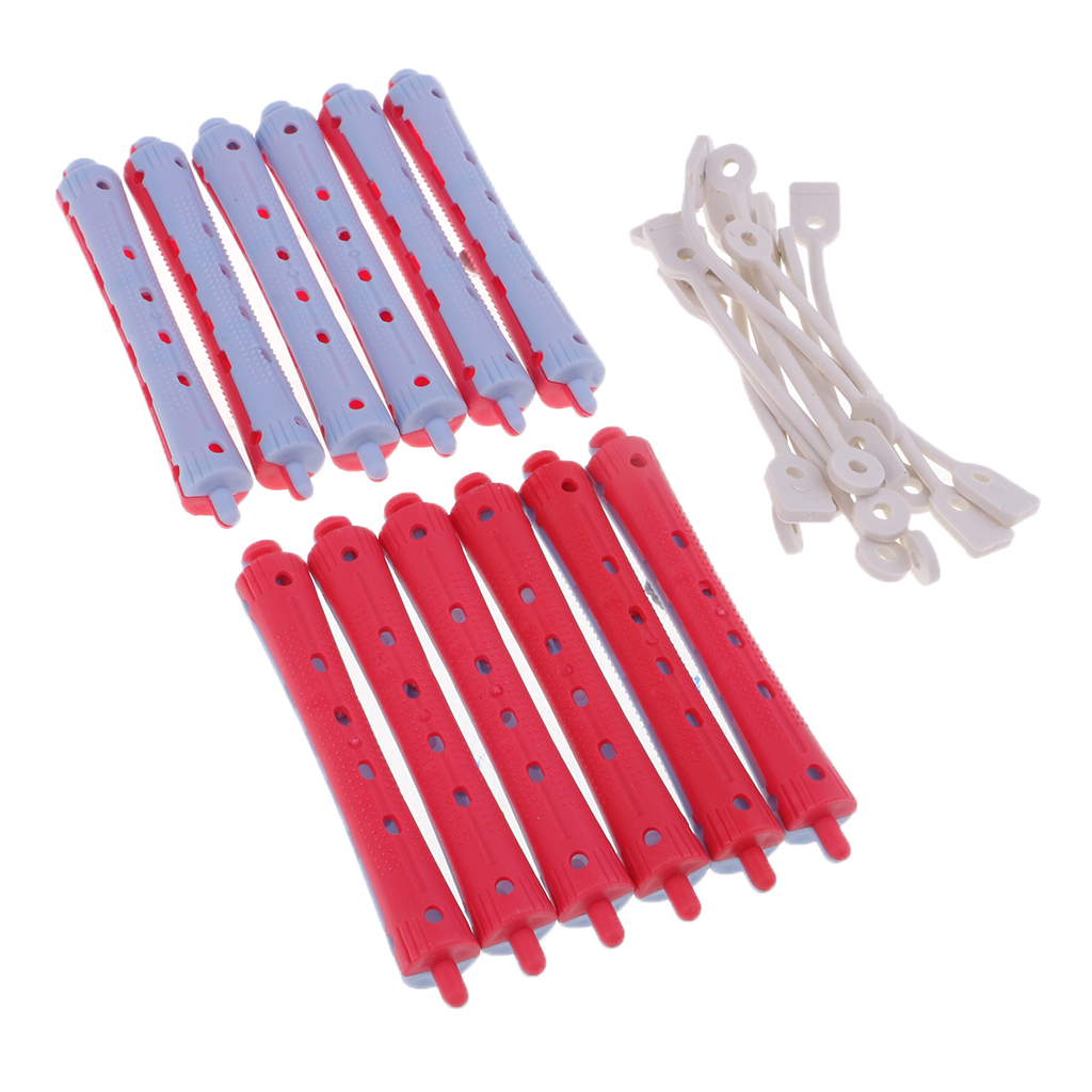 60x Hair Curler Clamps Hairdreser Perm Rods Hair Styling DIY Tool