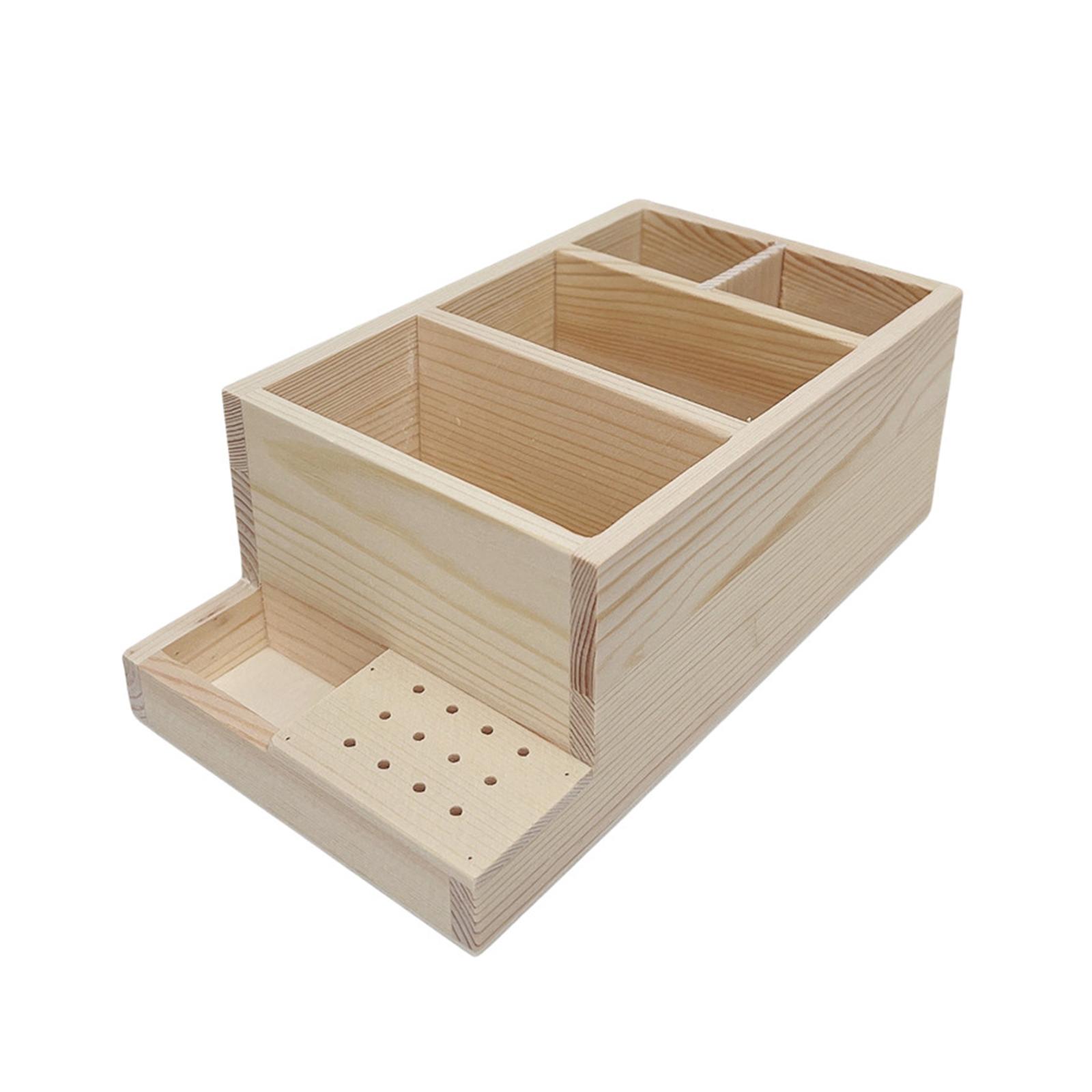 Wooden Nail Drill Bits Stand