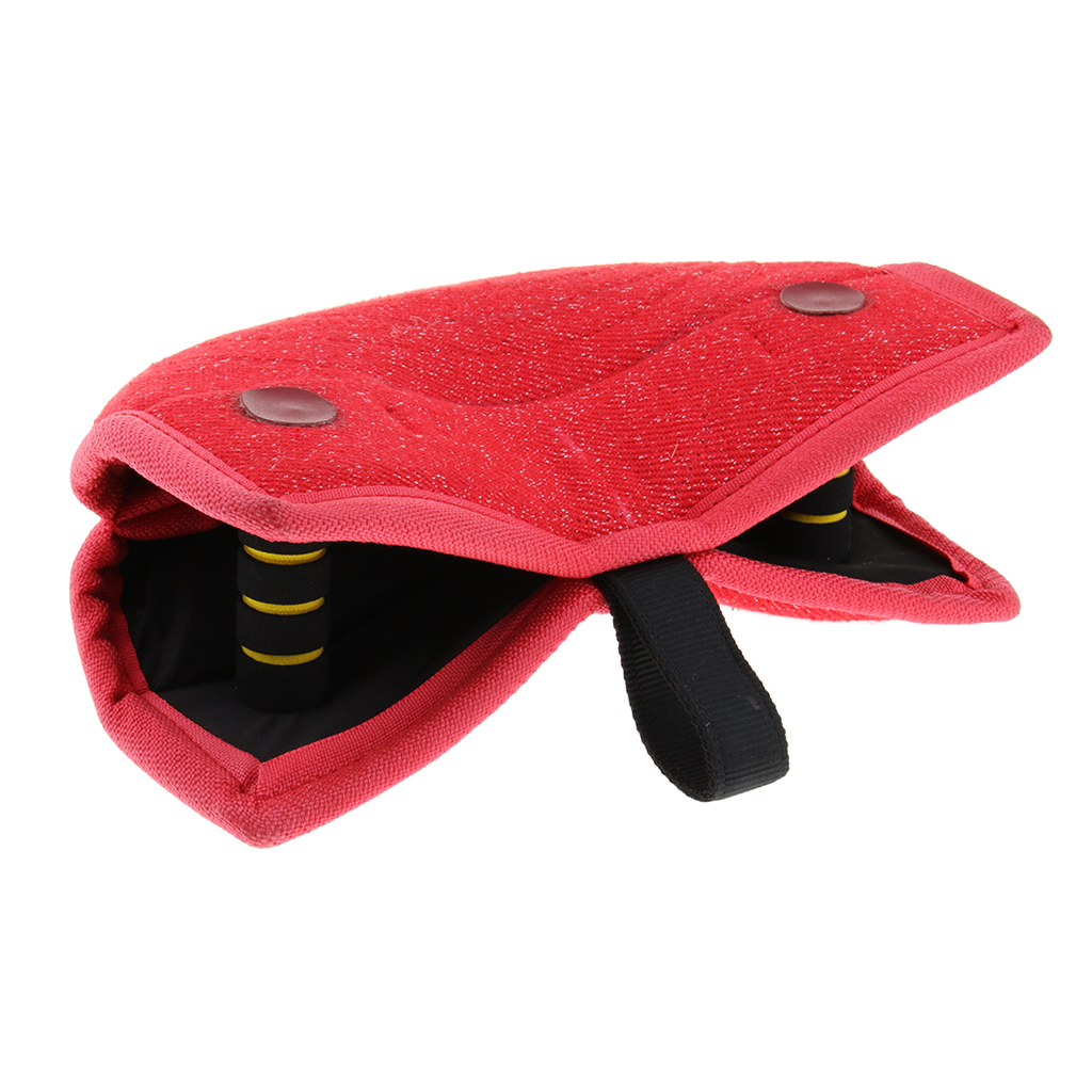 Dog Bite Pillow Pet Toys Sleeve Arm Protective Sleeve Outdoor Training Red