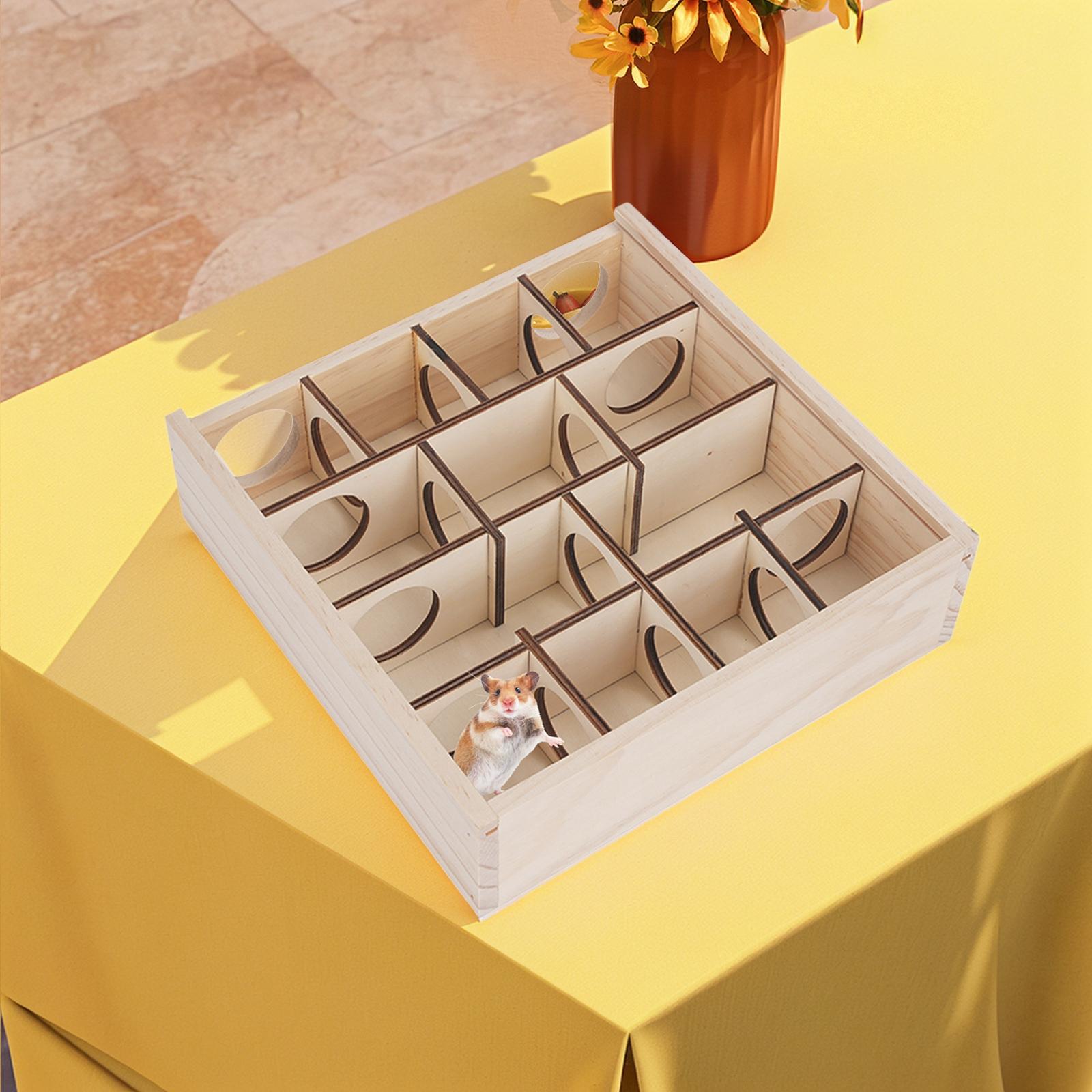 Hamster House Exercise Playing Platform Hideout Multi Chamber Exploring Toys