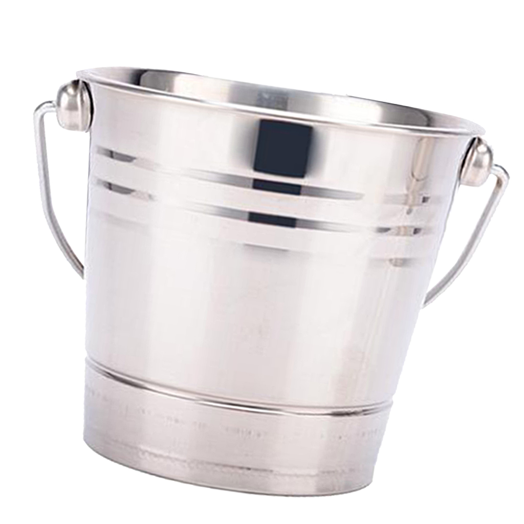 Champagne Ice Bucket Stainless Steel Beer Wine Drinks