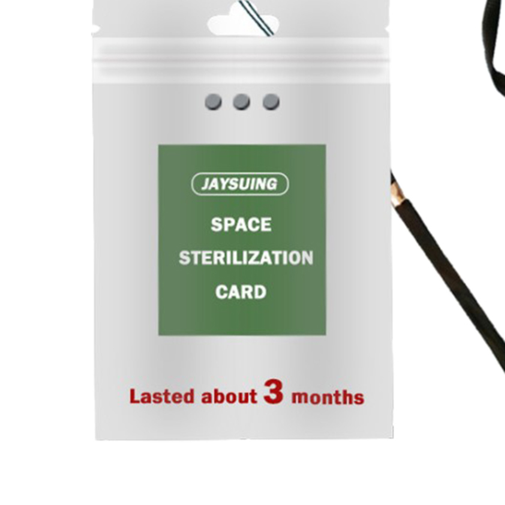 Air Sterilization Card Antibacterial Air Purification Lanyard Card