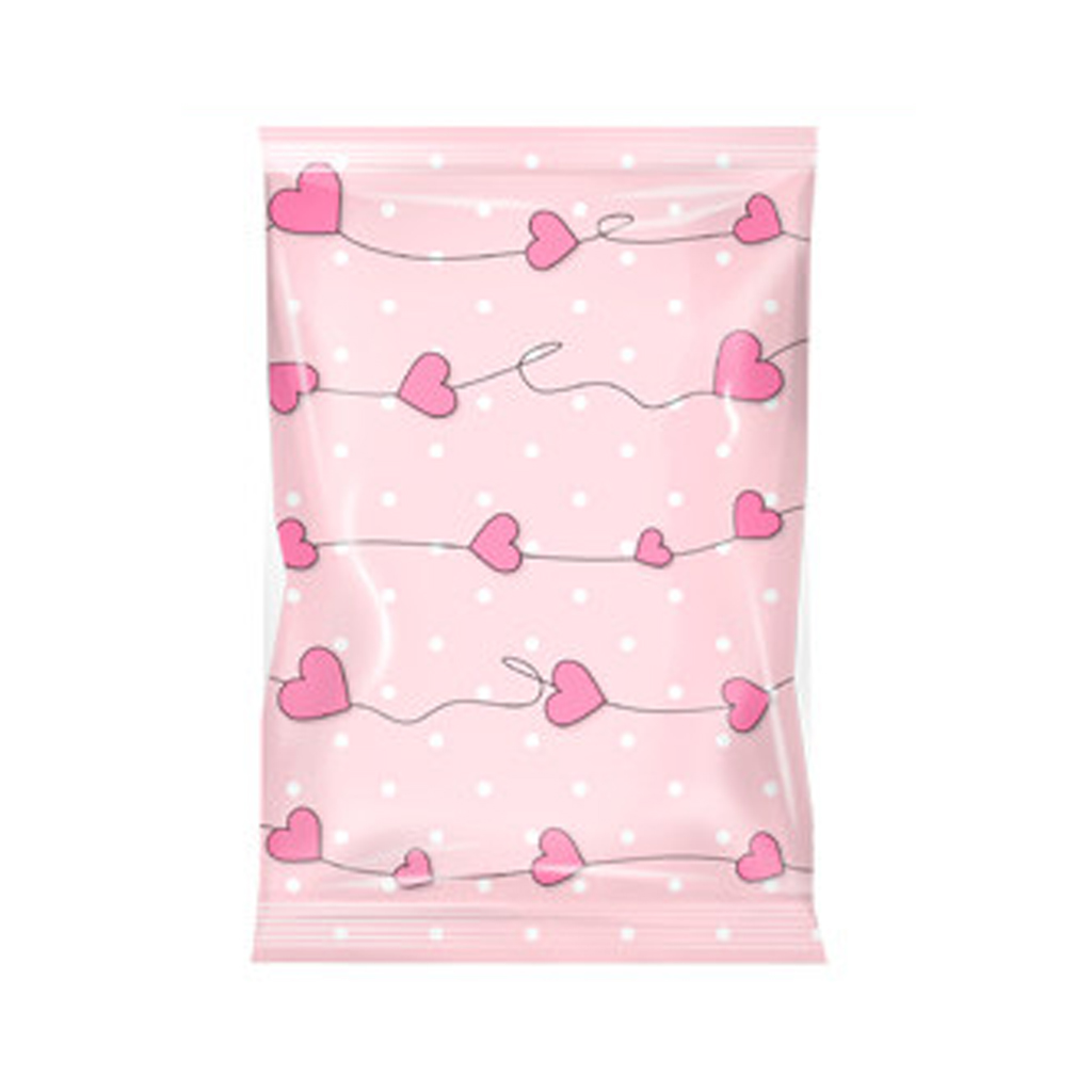 Vacuum Storage Bag Space Saver Compression Bag W/Pump Pink 1L 