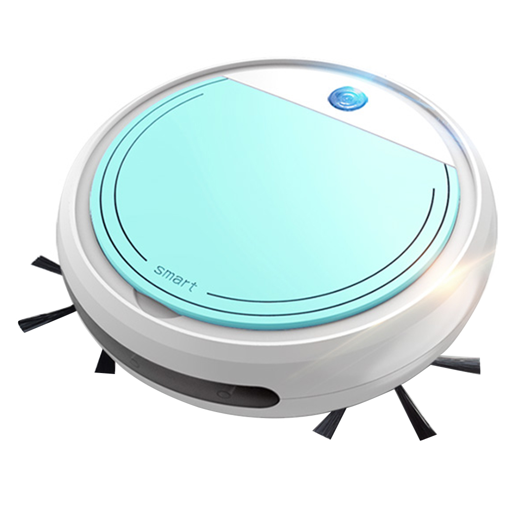 4-in-1 Cleaning Mopping Sweeping Robot Automatic Vacuum Cleaner Light Blue