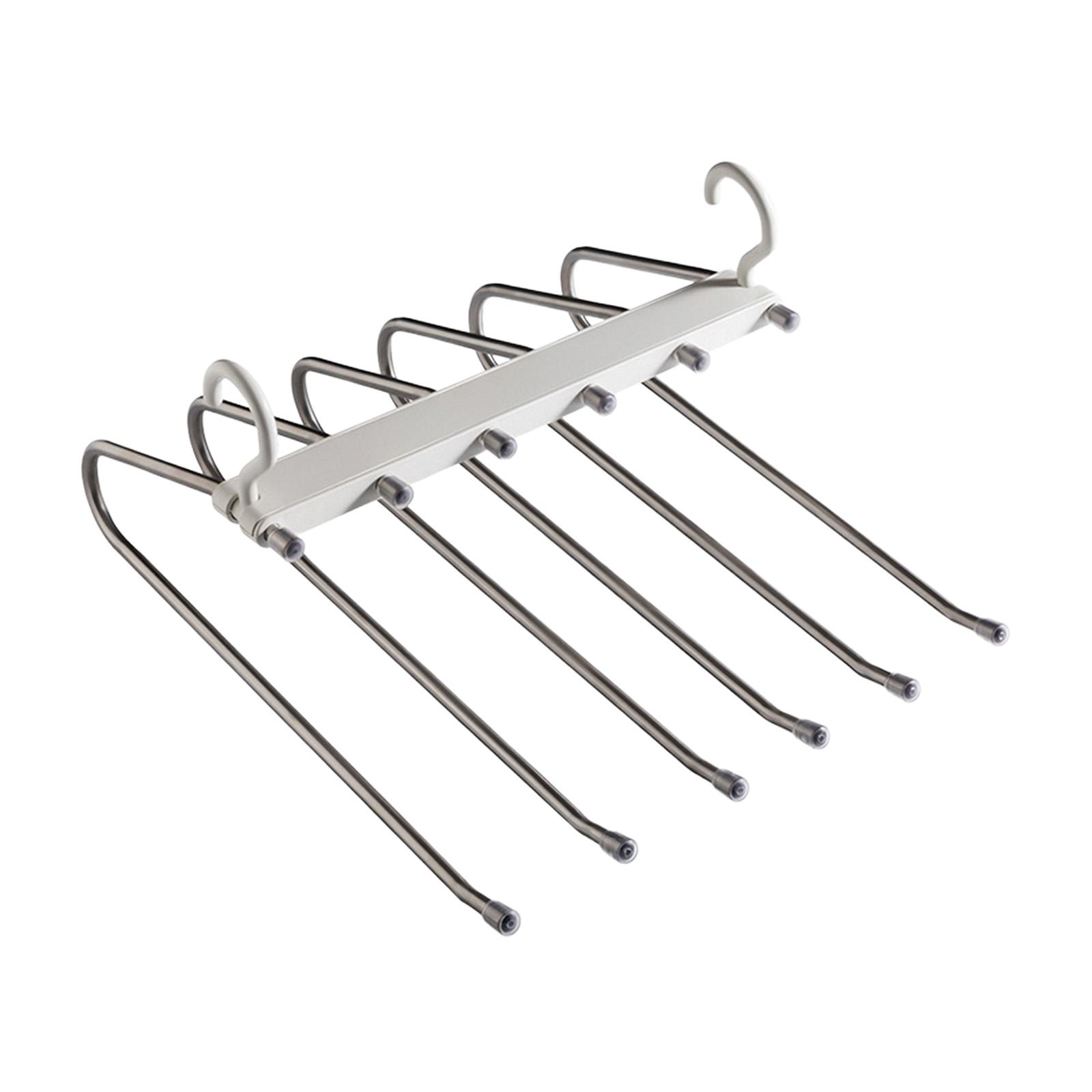 Clothes Hangers Pants Multifunctional Pants Rack for Cupboard Kitchen Travel