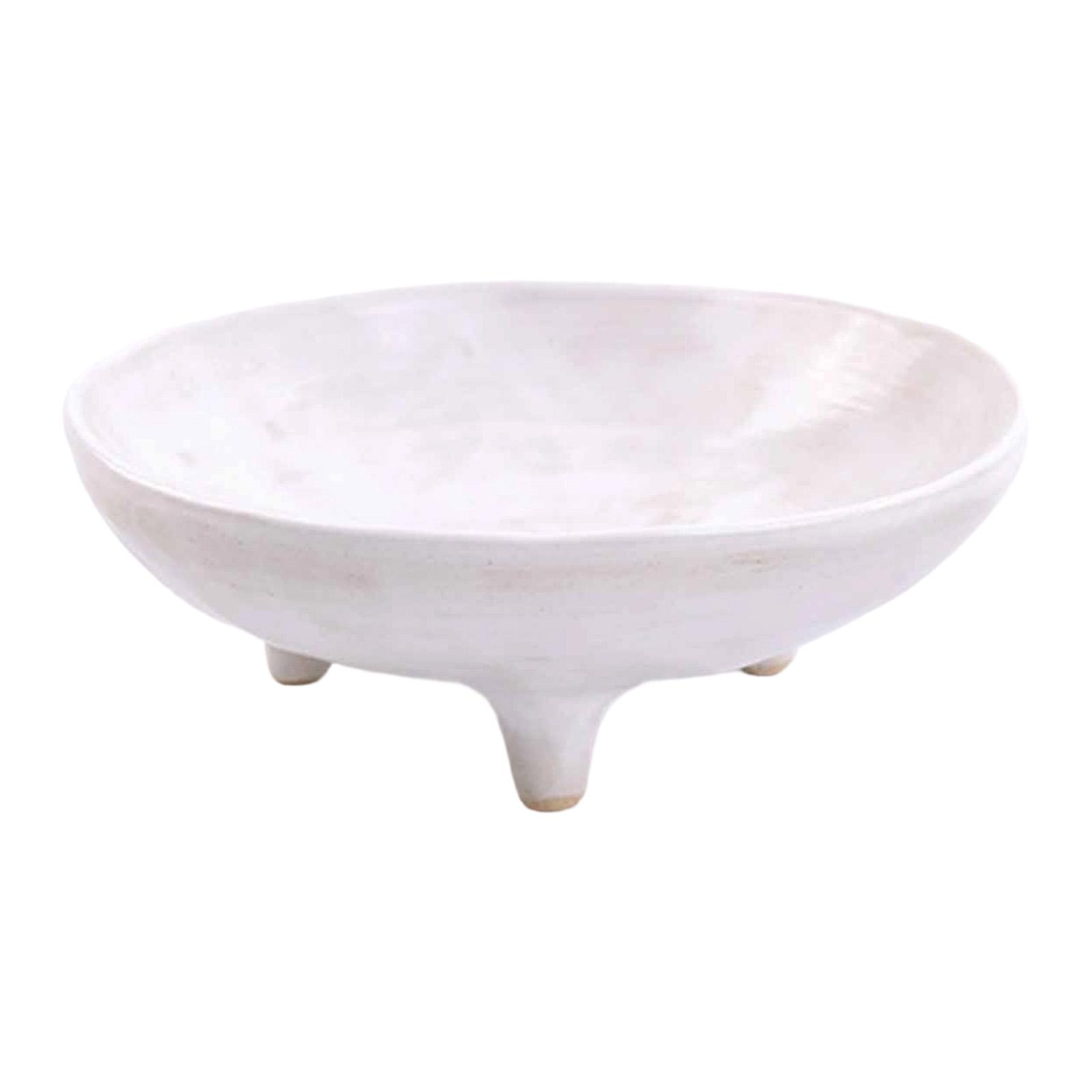 Ceramic Fruit Bowl 3 Legs