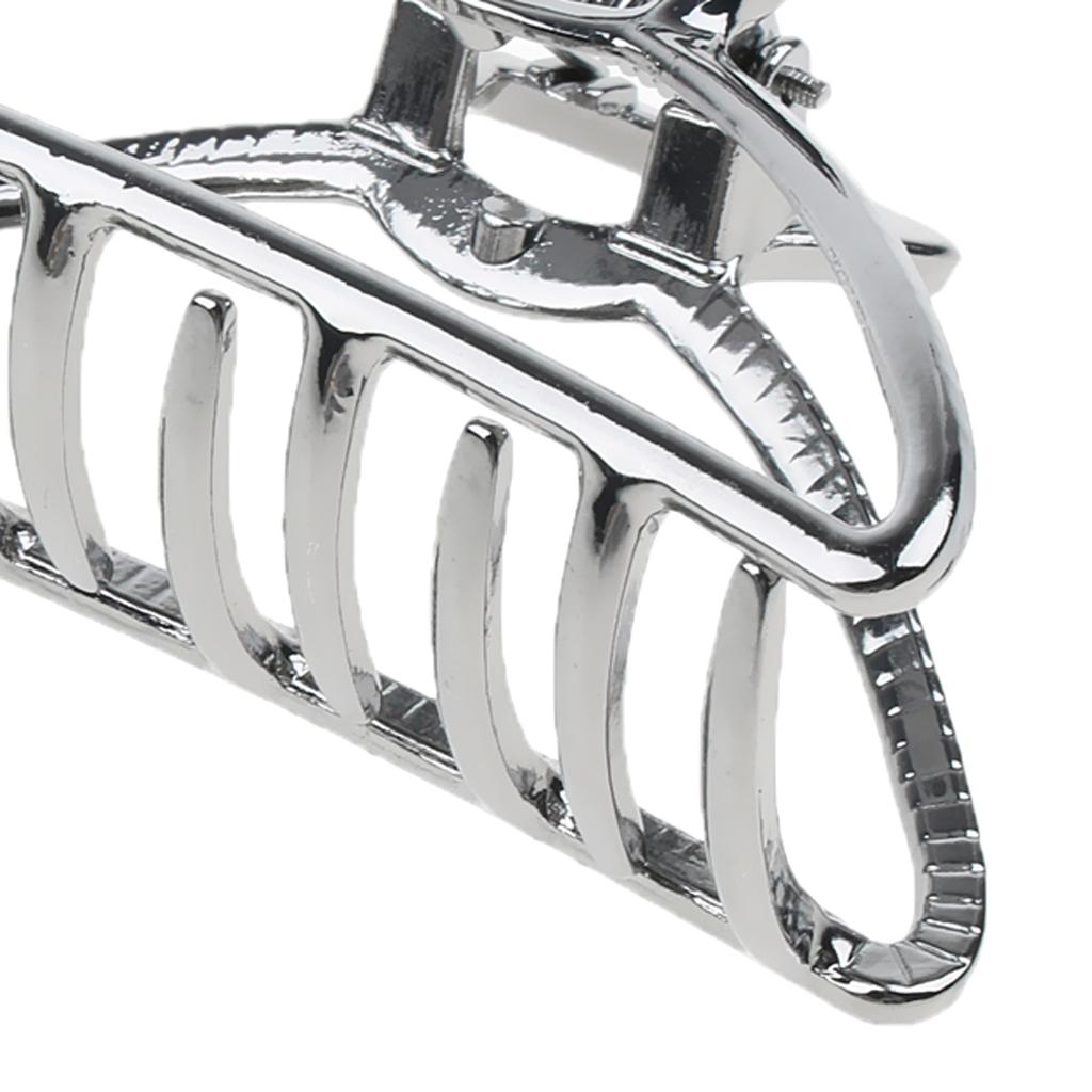 Women's Metal Alloy Hair Jaw Claw Clip Thick Hair Clamp ...