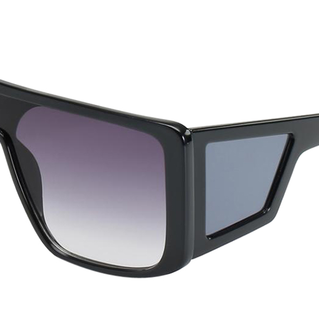 Chic Oversize Sunglass Side Shield Protection Reflective Large Frame Glasses Ebay 