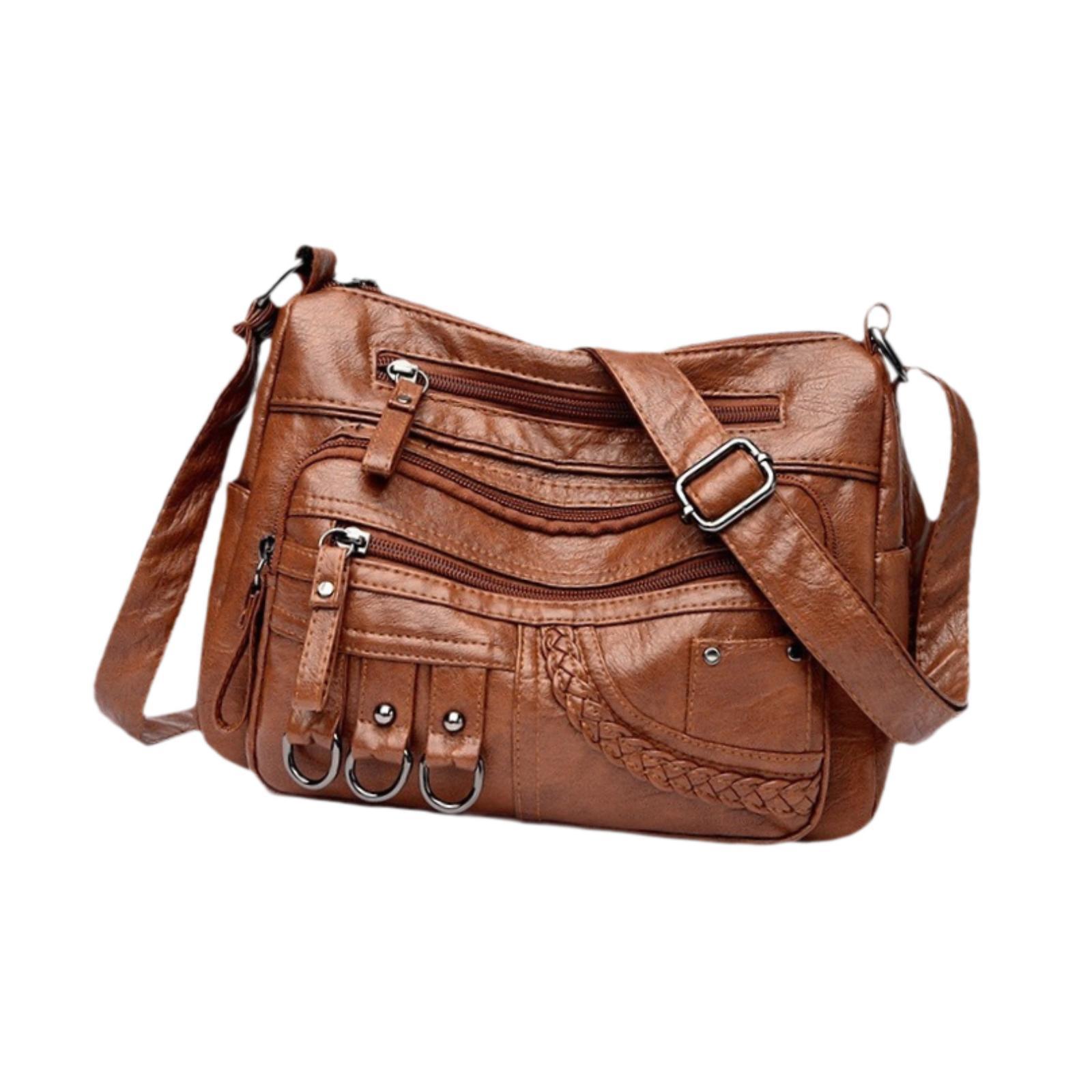 PU Leather Crossbody Bag