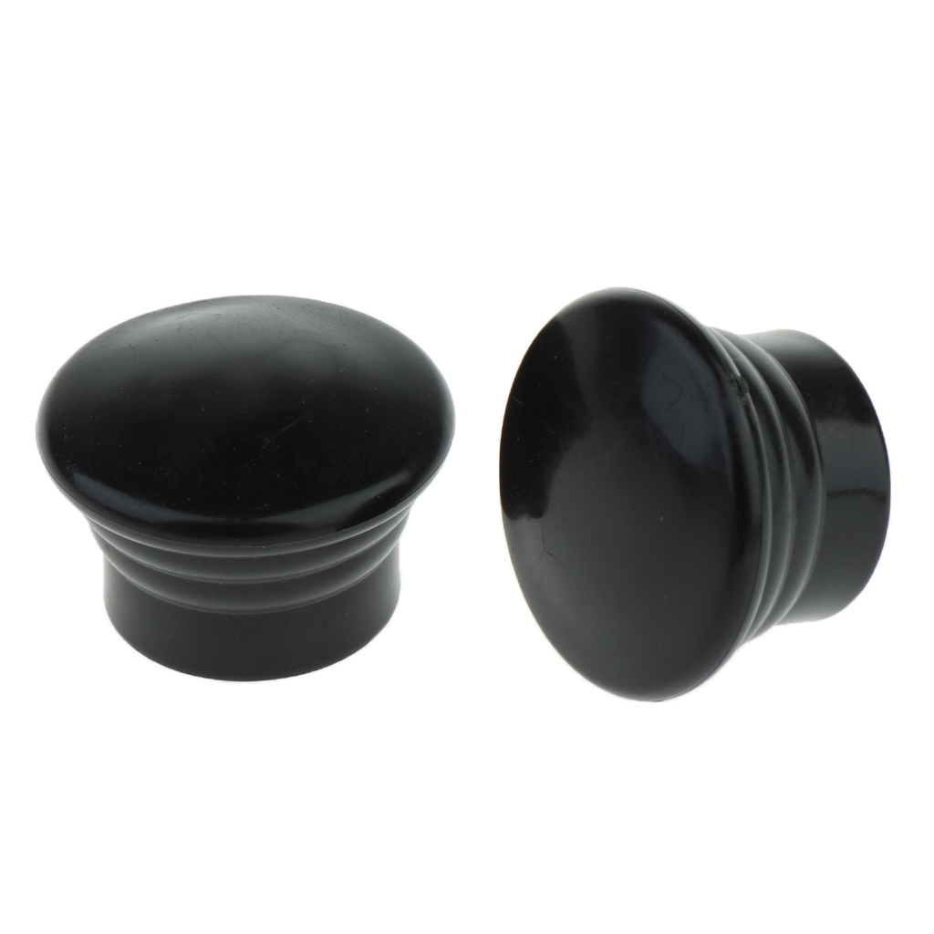 2 Pack Window Curtain Rod End Heads Only Drapery Rod Finials Cap 28mm