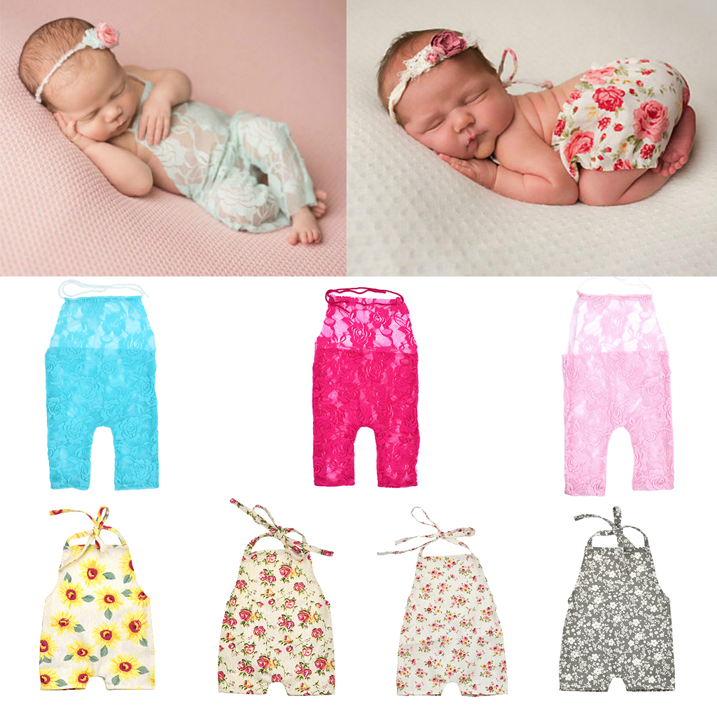 Accessoires De Photographie De Bebe Fille Shoot Photo Tenues Barboteuses Ebay
