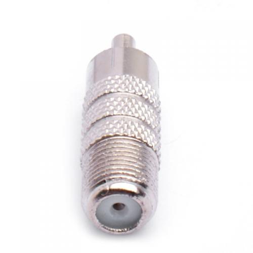 10pcs F-Type Female to RCA Male Adapters