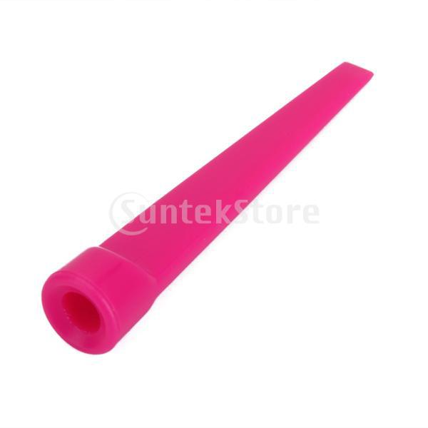 25 Pieces 70mm Plastic Wedge Golf Tees Golfer Practice Training Rose Red