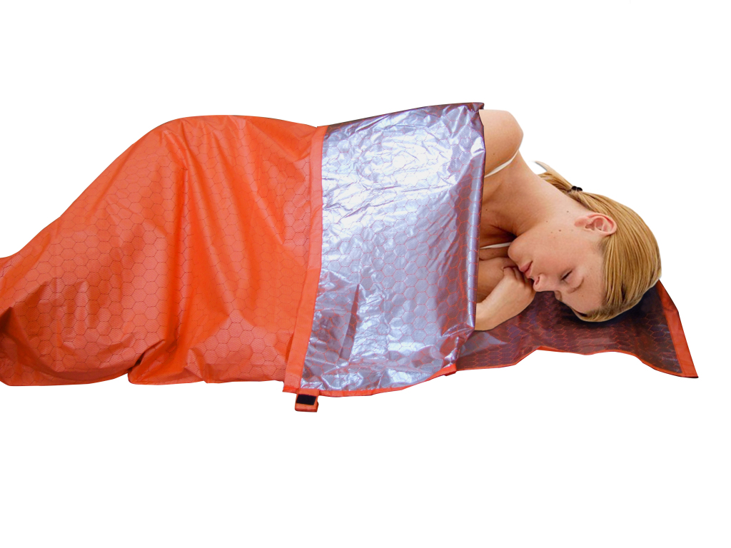 Outdoor Emergency Survival Shelter Single Sleeping Bivvy Bivy Bag Liner