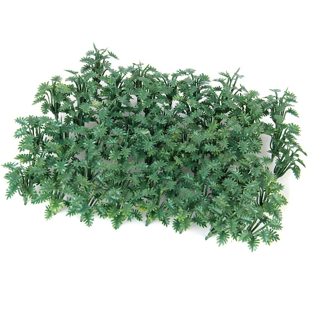 4x50pcs Green Scenery Landscape Model Crushed Leaves 1:50 Assembly Parts Kit