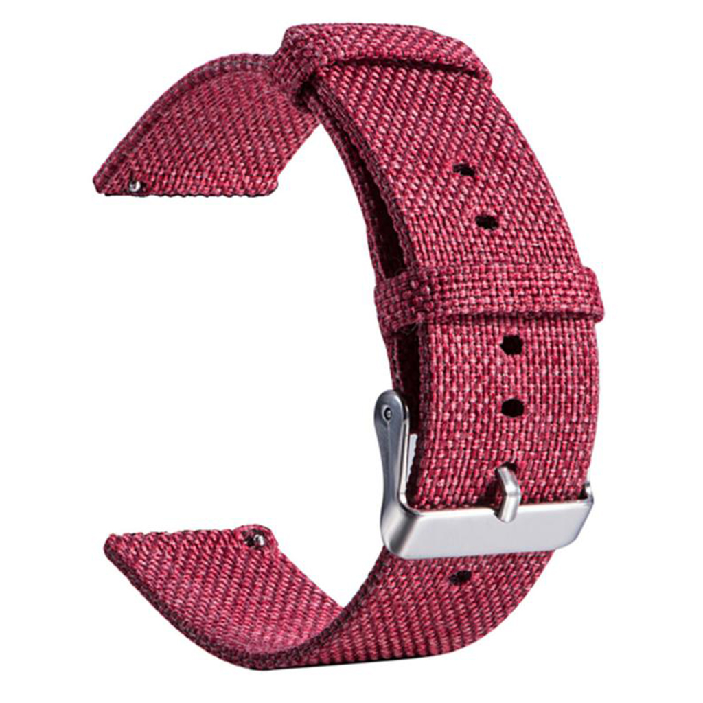20mm Band for Samsung Huawei Smart Watch Replacement Strap WristBand Red