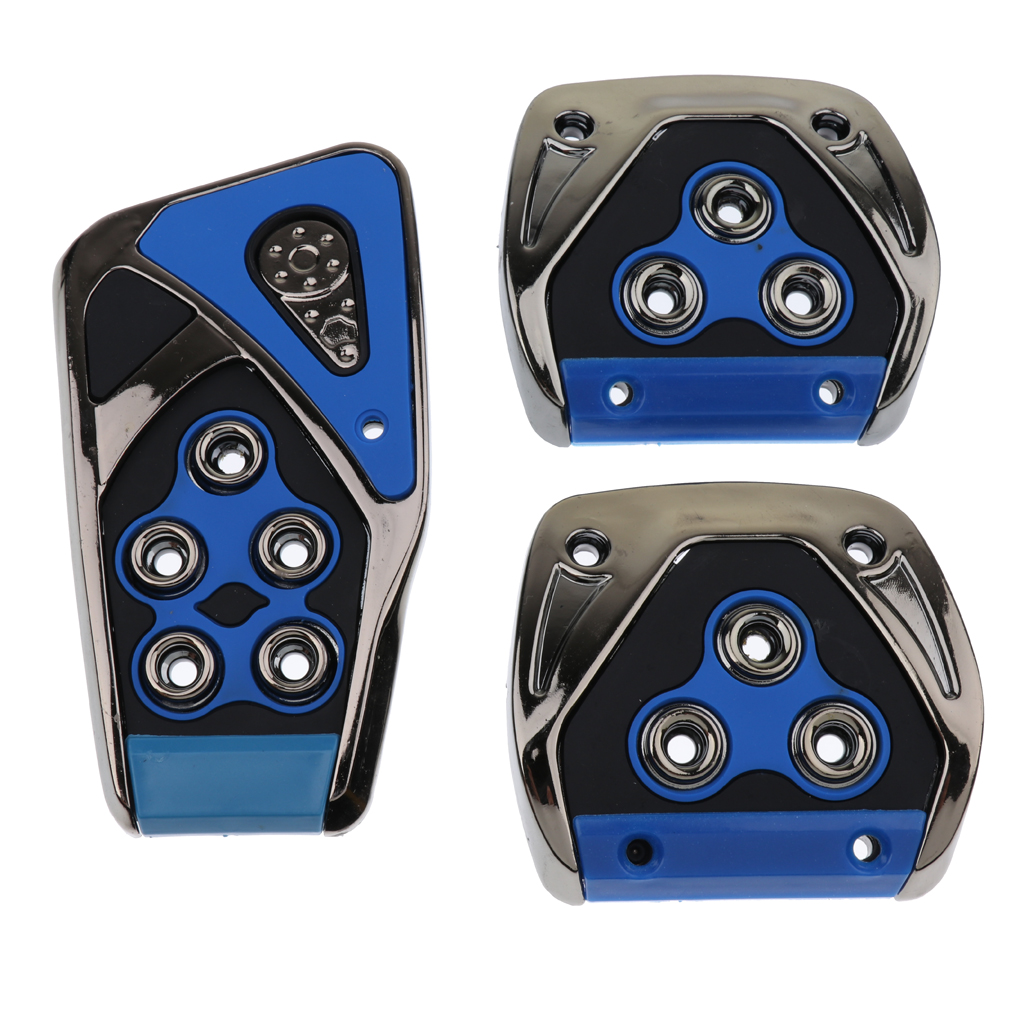 Accelerator Brake Pedal Pads Blue