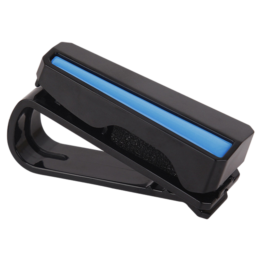 Vehicle Holder Clip Glasses for Car Sun Visor Universal Accessories Parts Blue