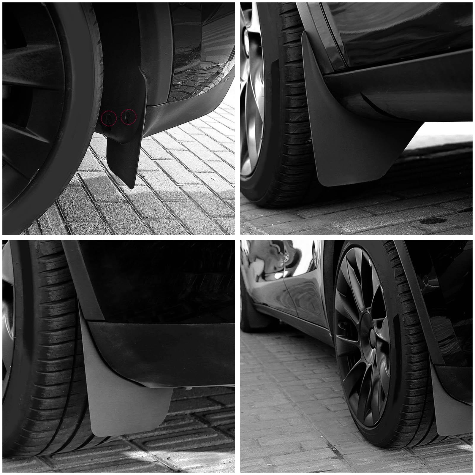 4x Car Wheel Mud Flaps Front Rear Wheel Accessories Fit for Tesla Model Y