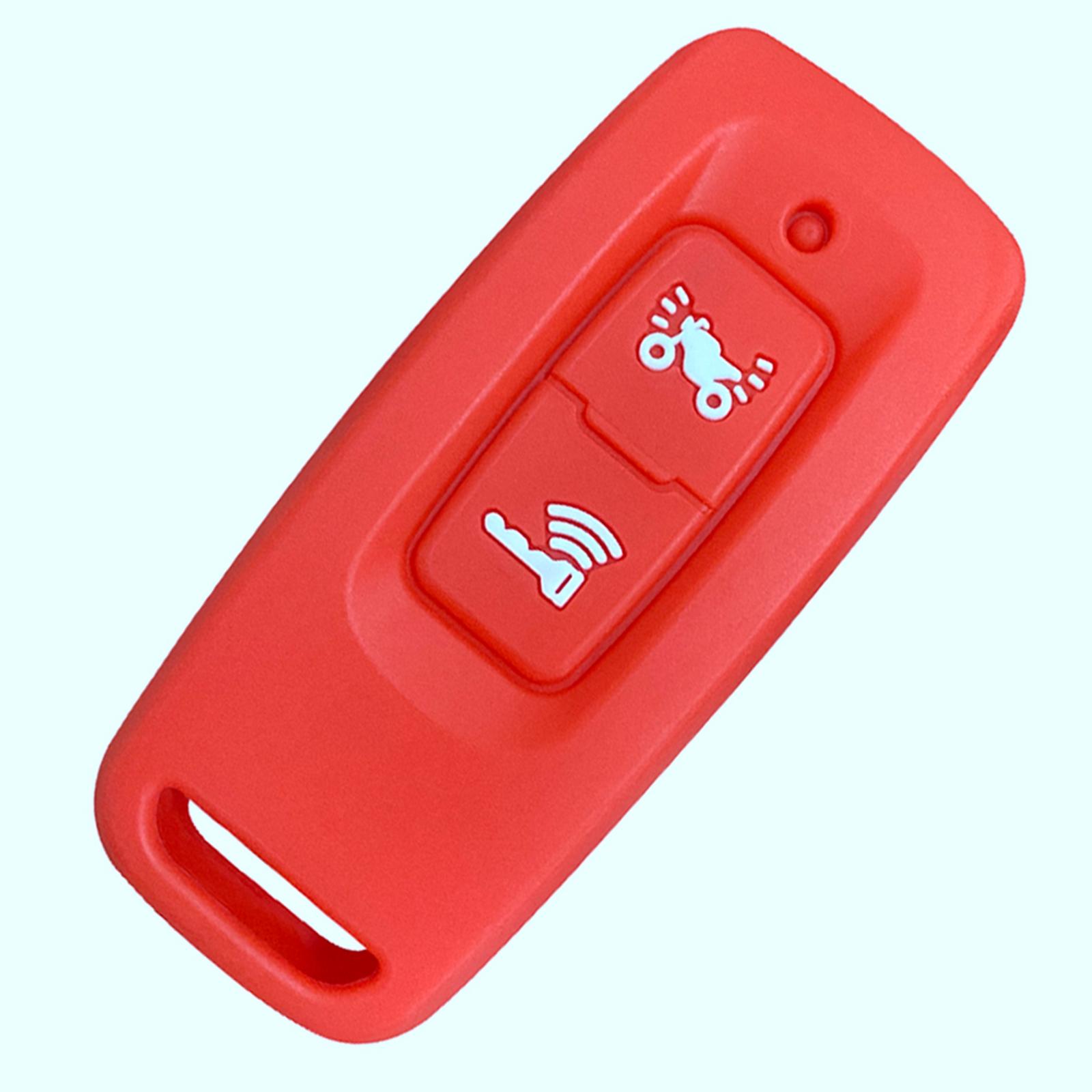 Key Cover Protective Durable Keychains Fit for Honda Pcx150 Xadv750 SH300 Red 