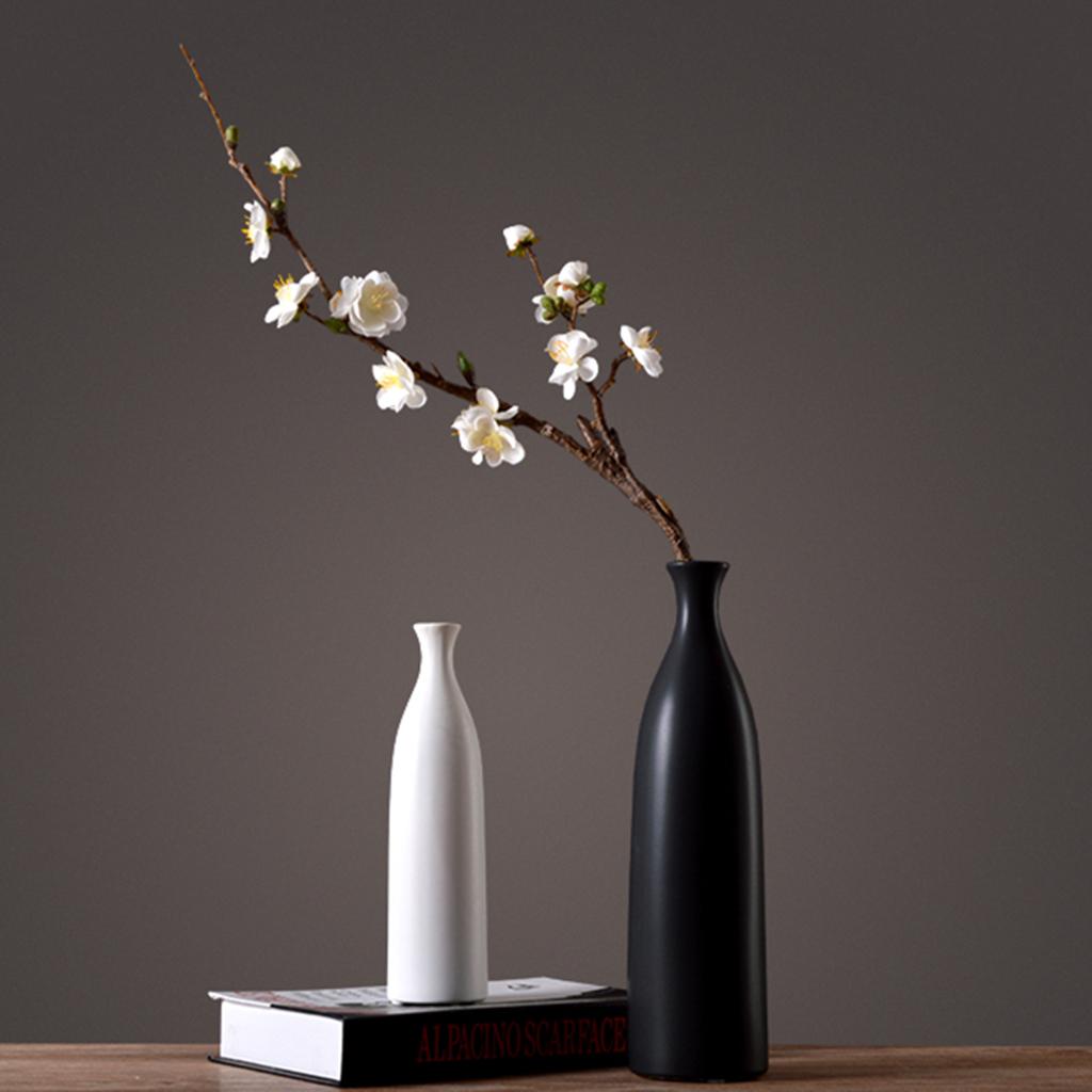 Minimalist Desktop Ceramic Flower Vase Fresh Vases Office Home Wedding