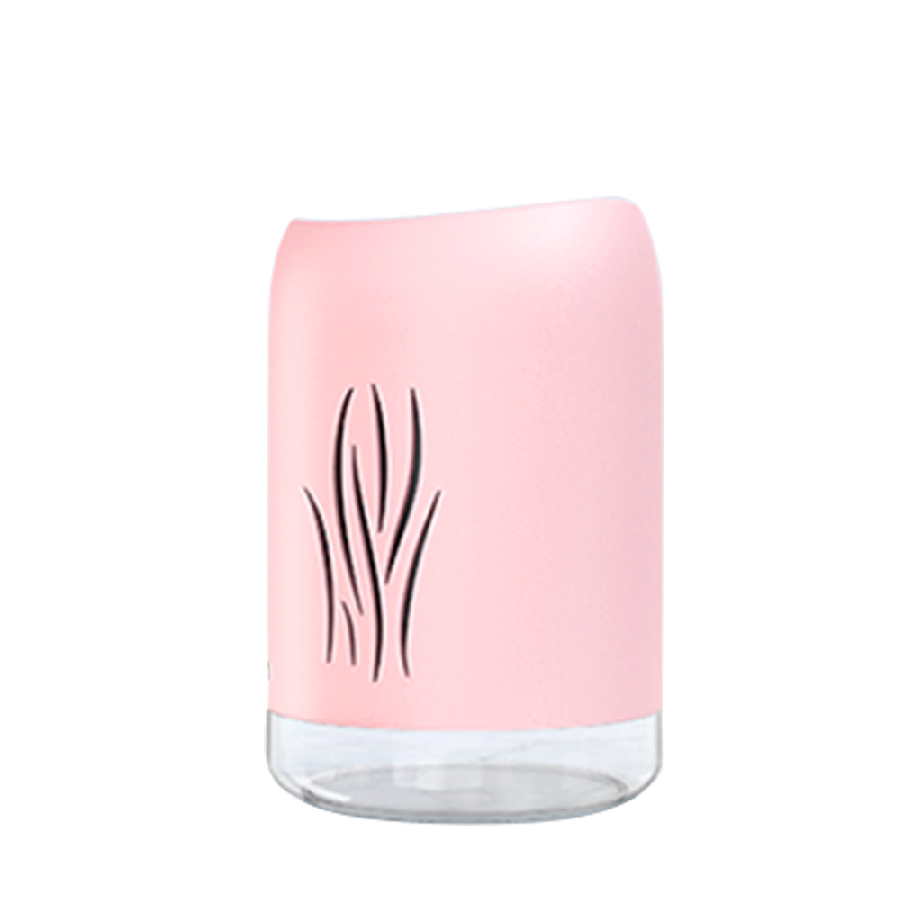 Mini Silent Large Capacity Household Humidifier with Night Light Pink