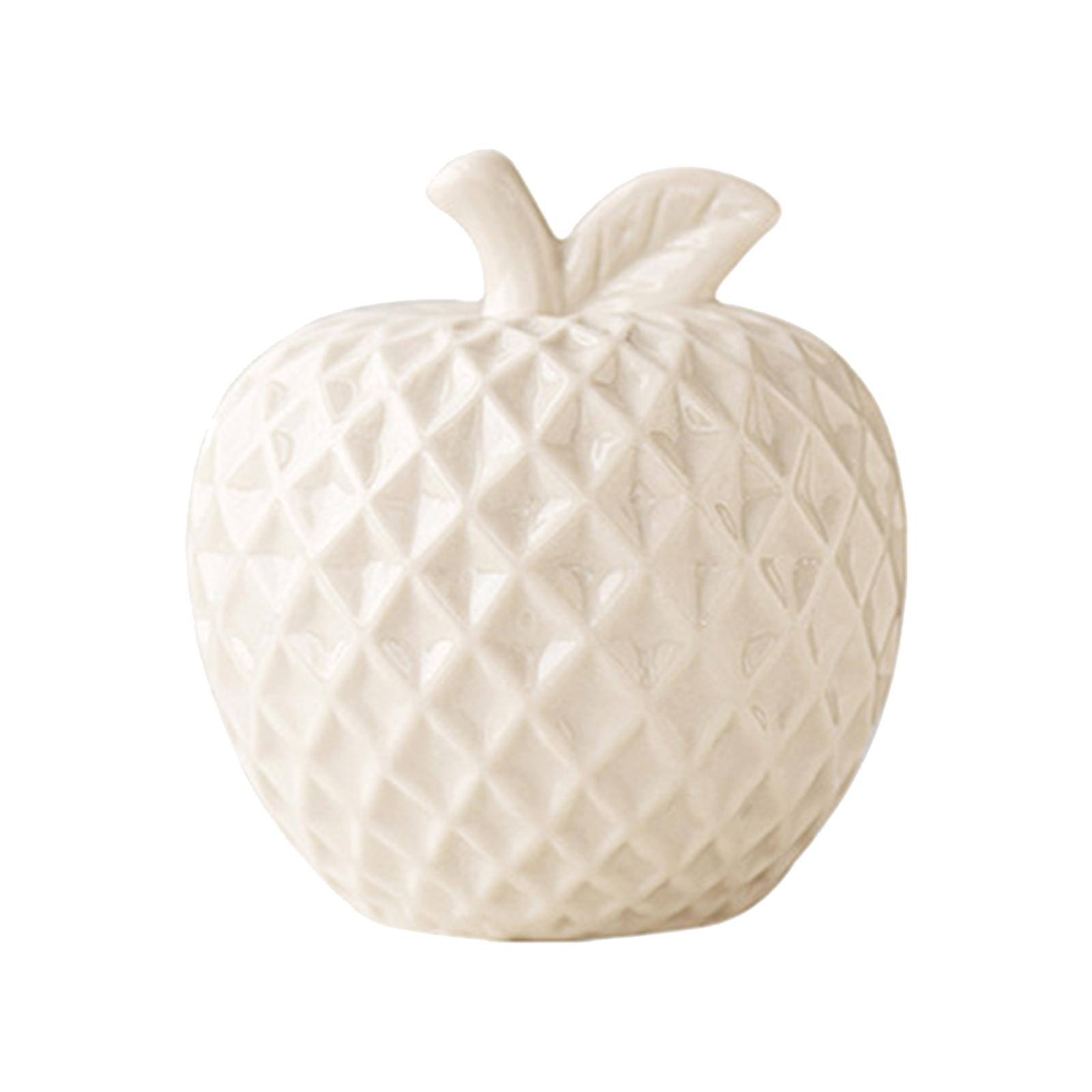 Ceramic Desktop Ornament White