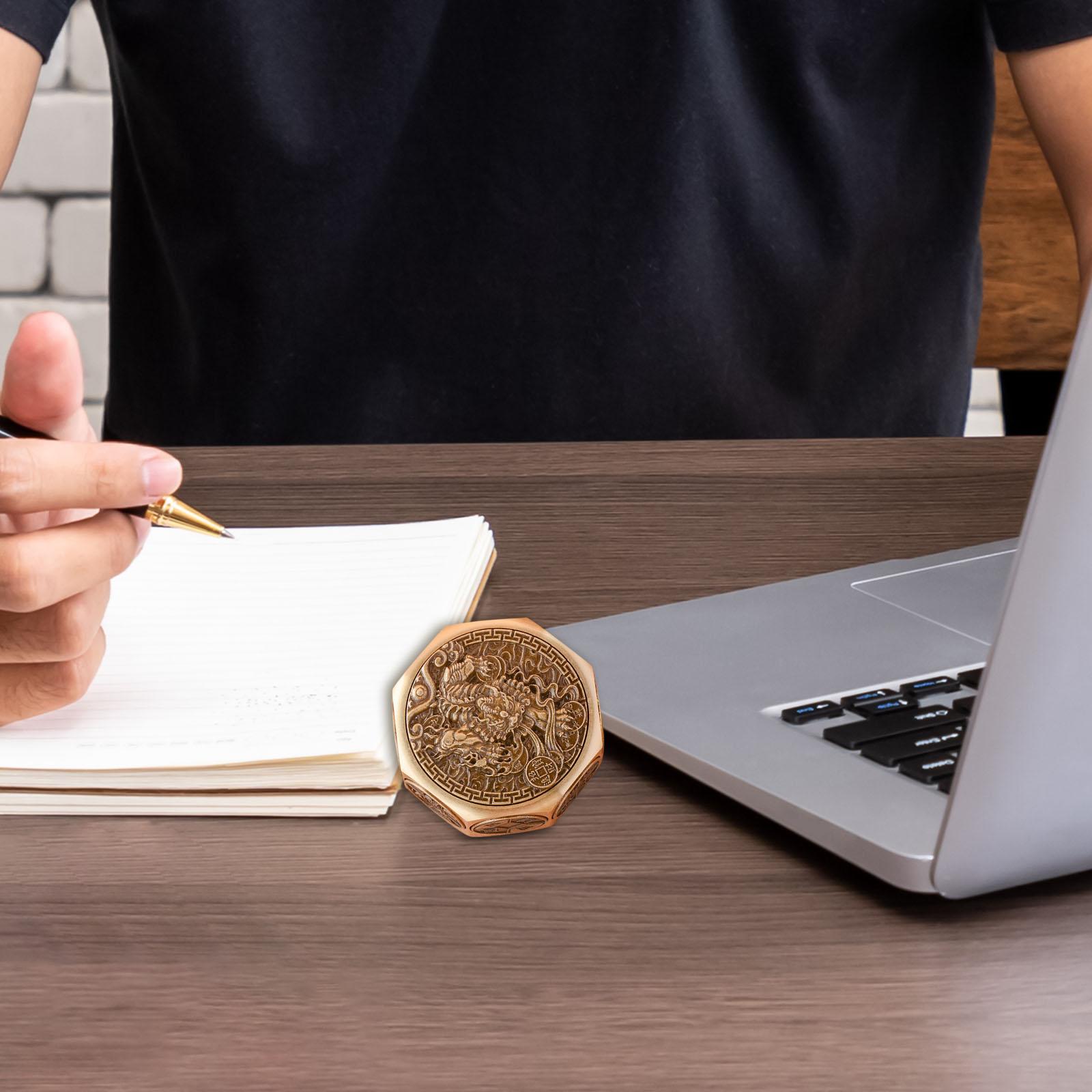 Fengshui Ornament Figure Unique Shape Collectible Metal Collection Ornaments