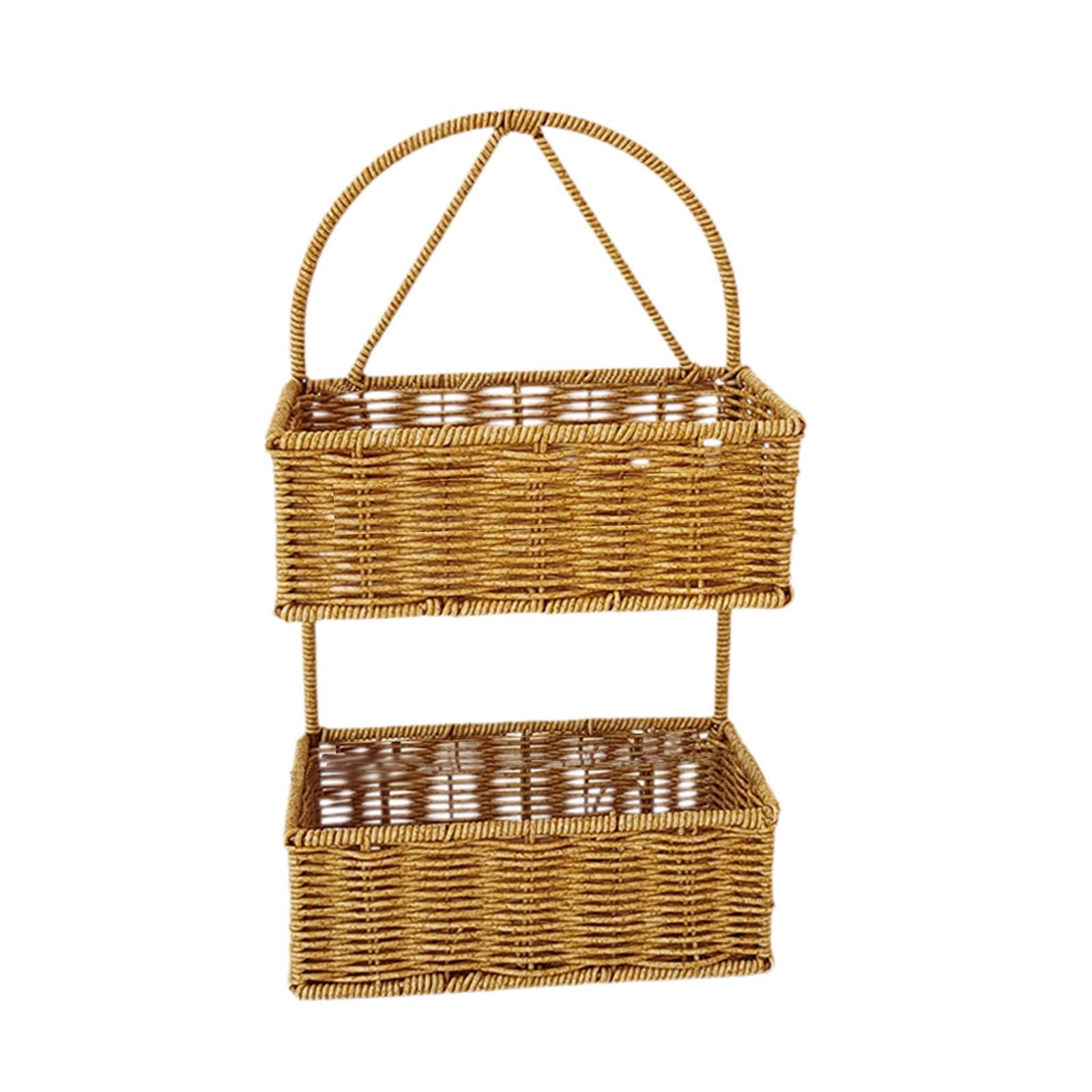 Wall Basket Square 2 Layers