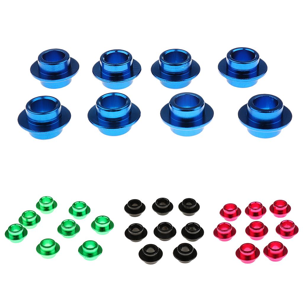 8 Pcs Skateboard Scooter Roller Inline Skate WHEEL BEARING SPACERS 8mm ...