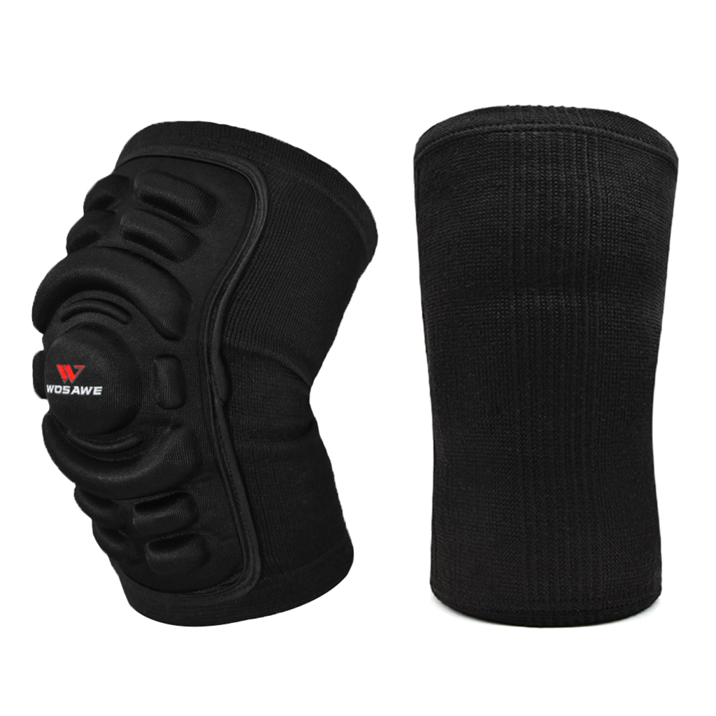 1pcs Sports Knee Compression Sleeve Padded Support Brace Knee Pads Protector