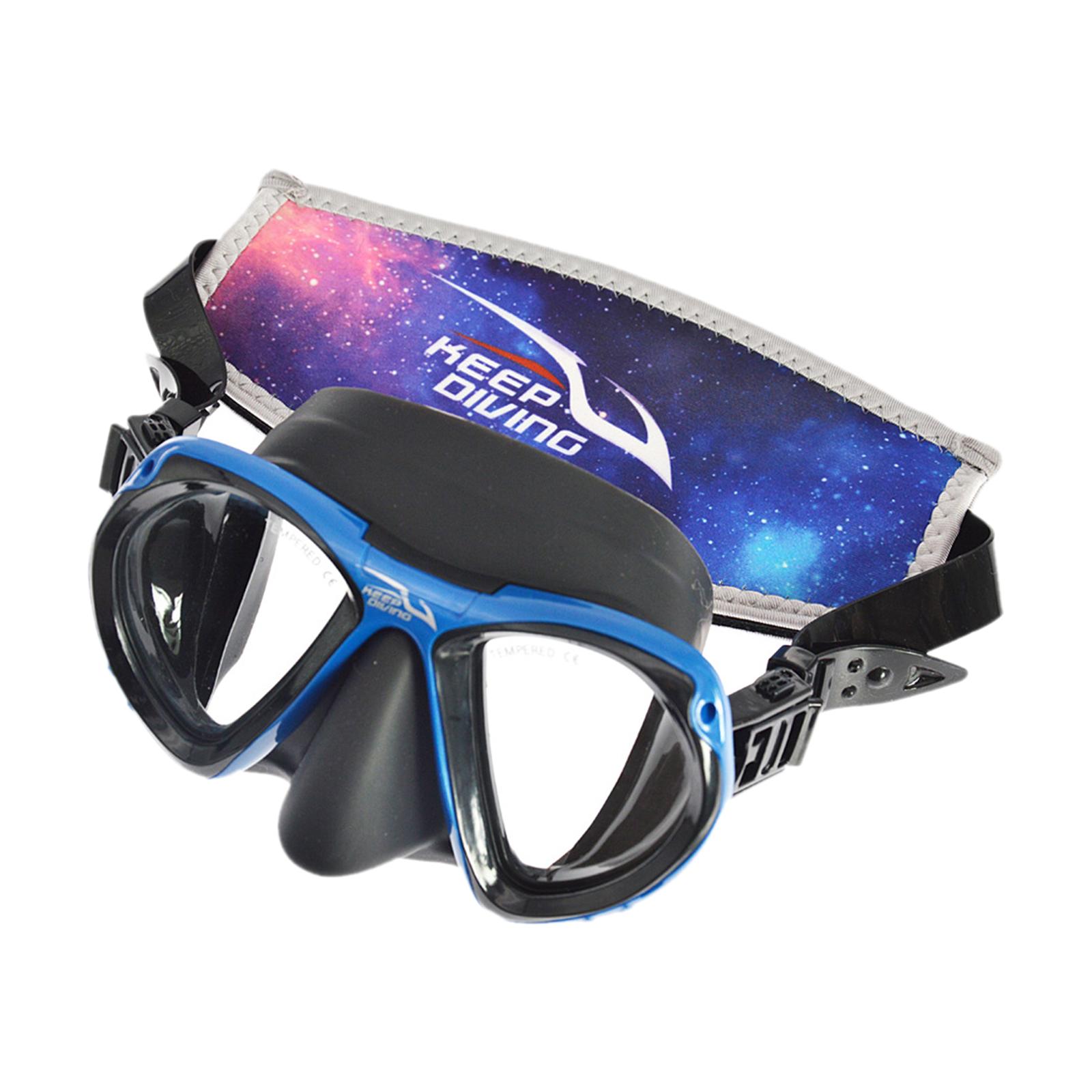 2xReplacement Padded Mask Strap Cover Scuba Diving Free Dive Island