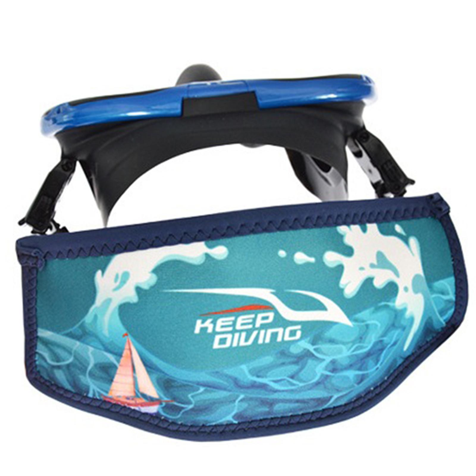 Replacement Padded Mask Strap Cover Scuba Diving Free Dive Island