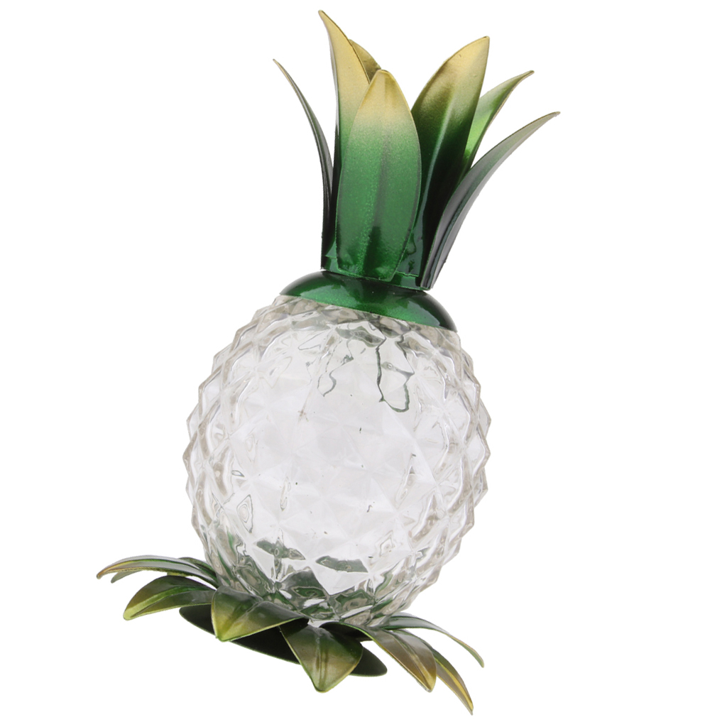 Pineapple Solar Powered LED Lantern Table Light Home Decor ...