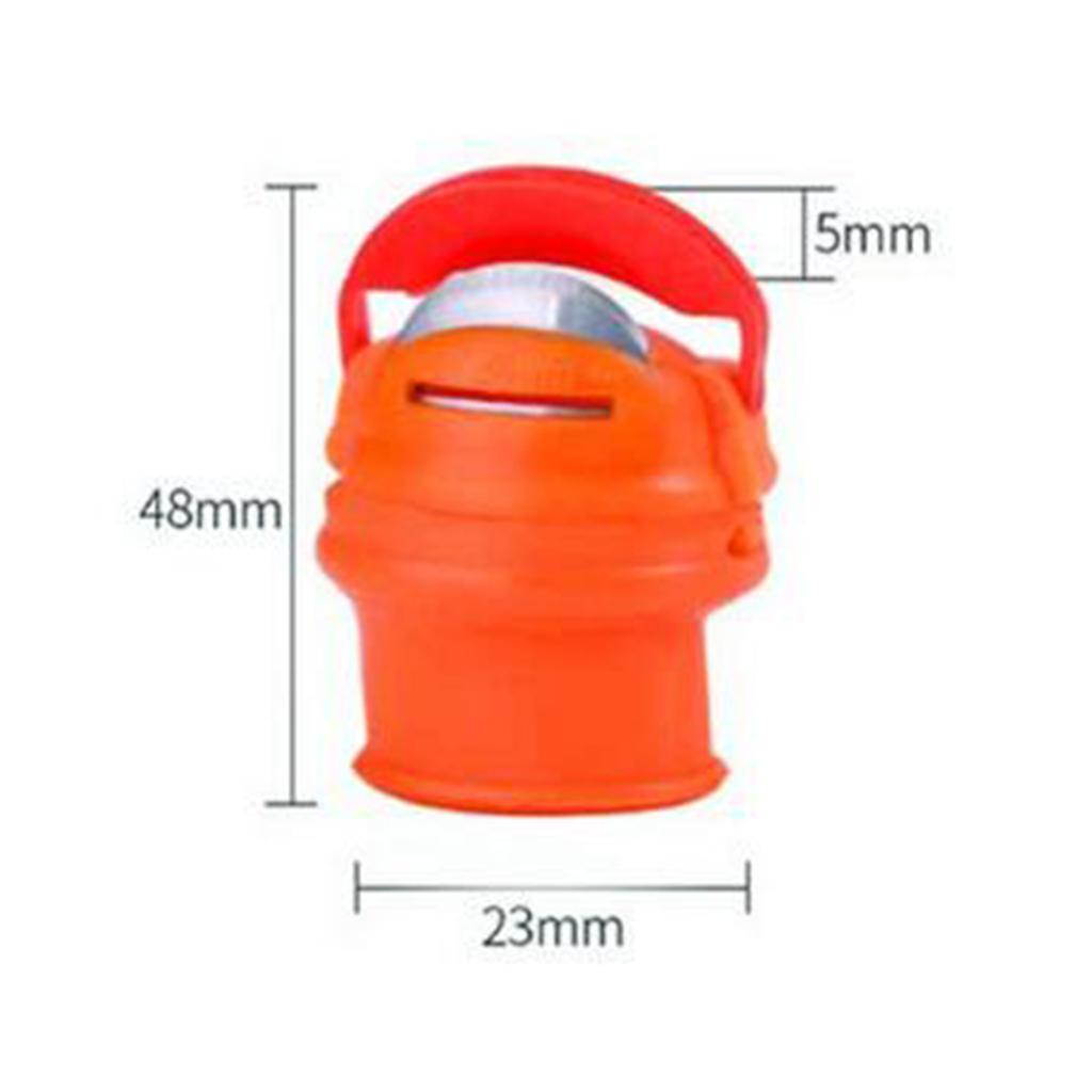 2X Garden Silicone Thumb Knife Harvesting Plant S (with Latex Finger Cover)