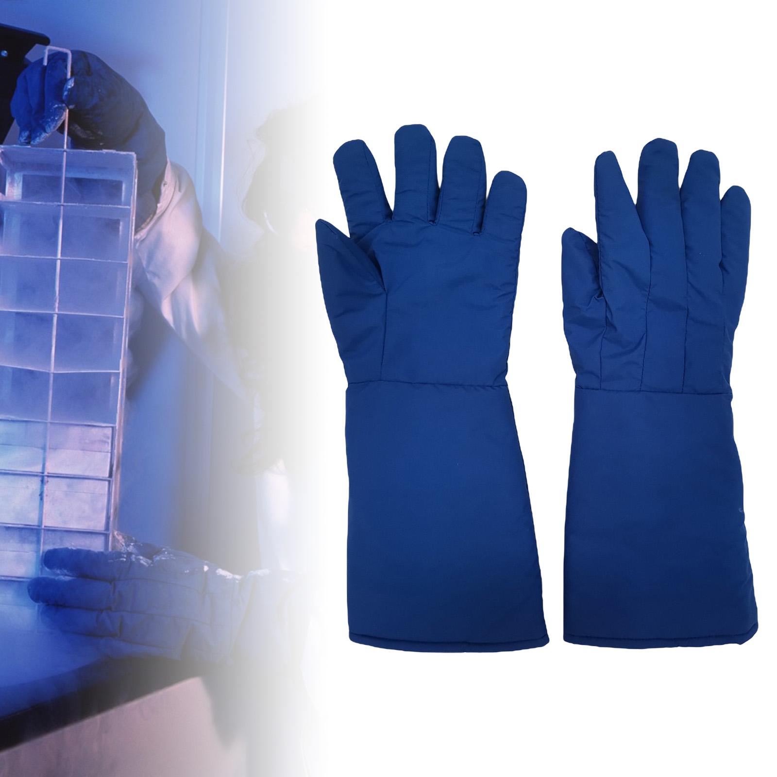 Low Temperature Protective Gloves for Cryogenic Grinding 48cm