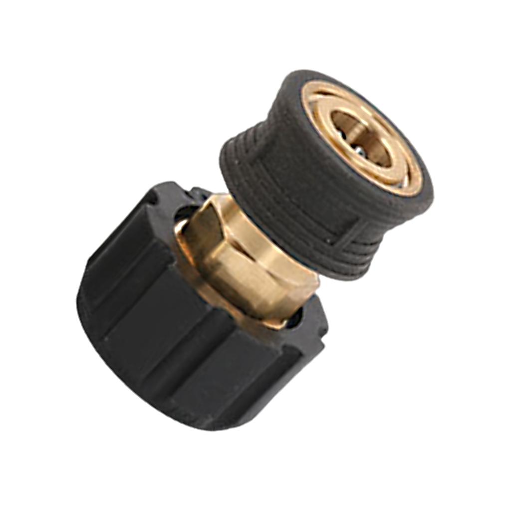 Pressure Washer Adapter M22 14mm Quick Connect for Garden Copper C