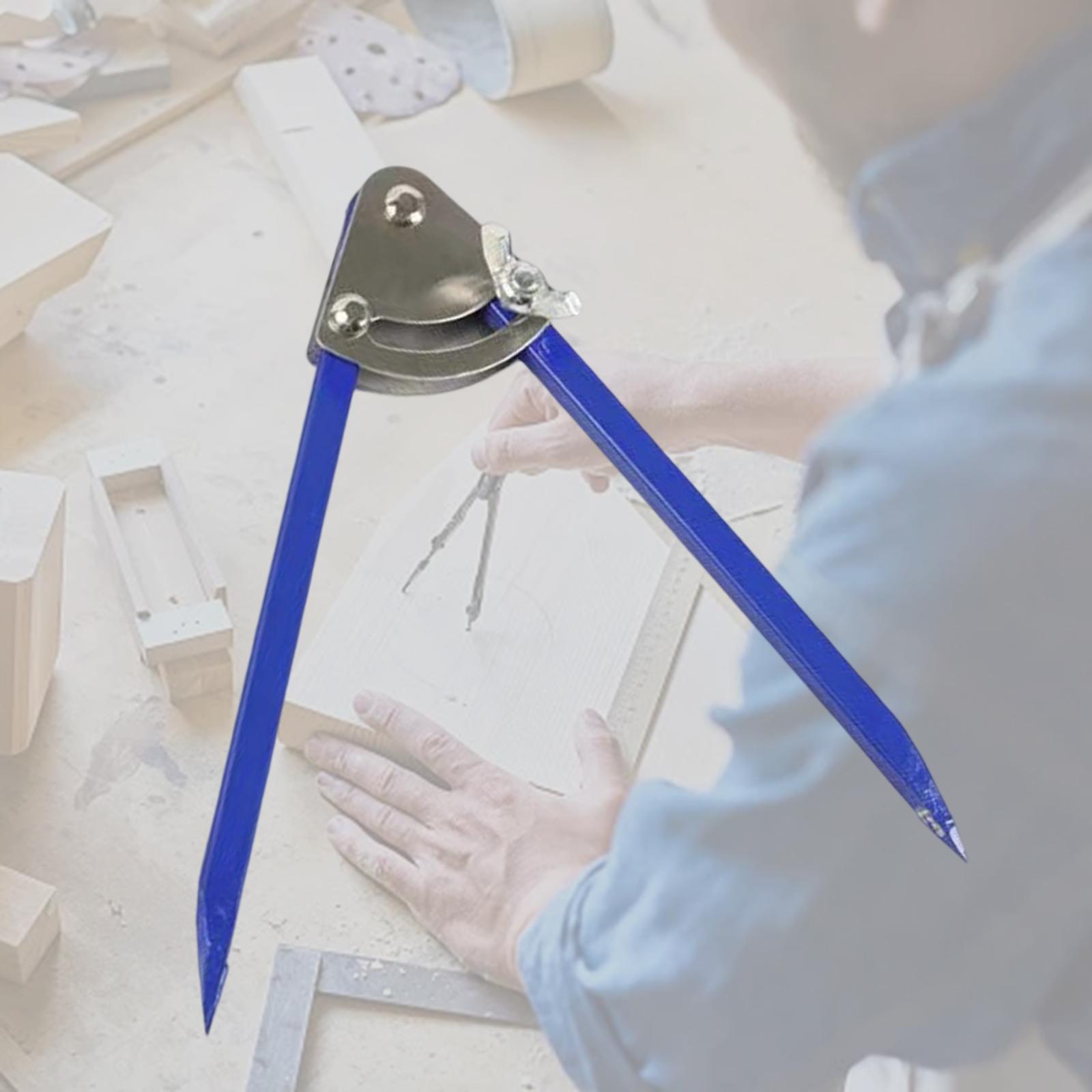 Woodworking Compass Carpenter Accessory Industrial Compass Scribing 12 Inch