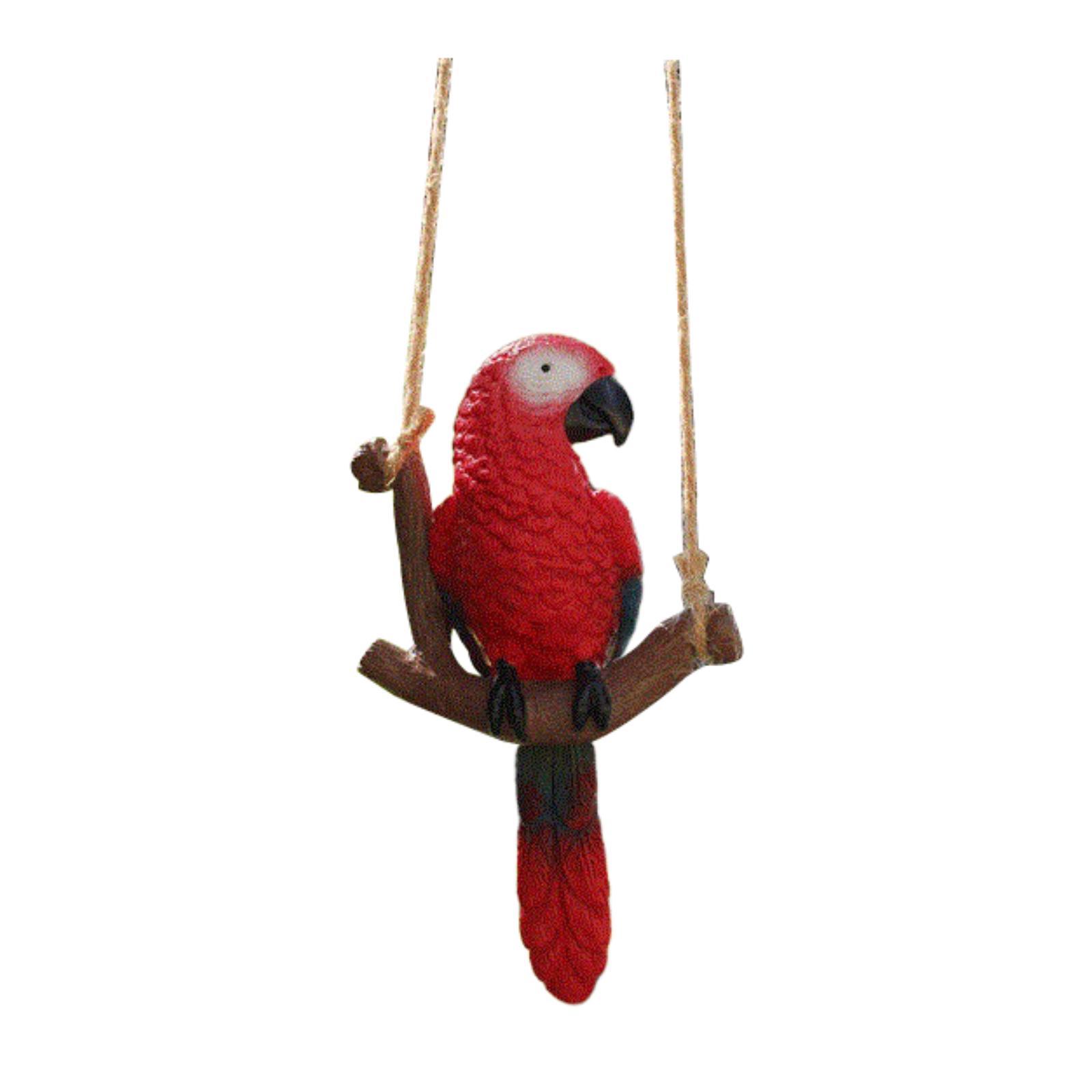 Garden Parrot Statue