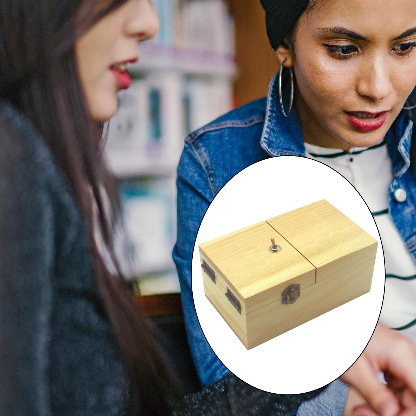 Useless Box Leave Me Alone Box Funny Toy Anti Stress Toy Wood