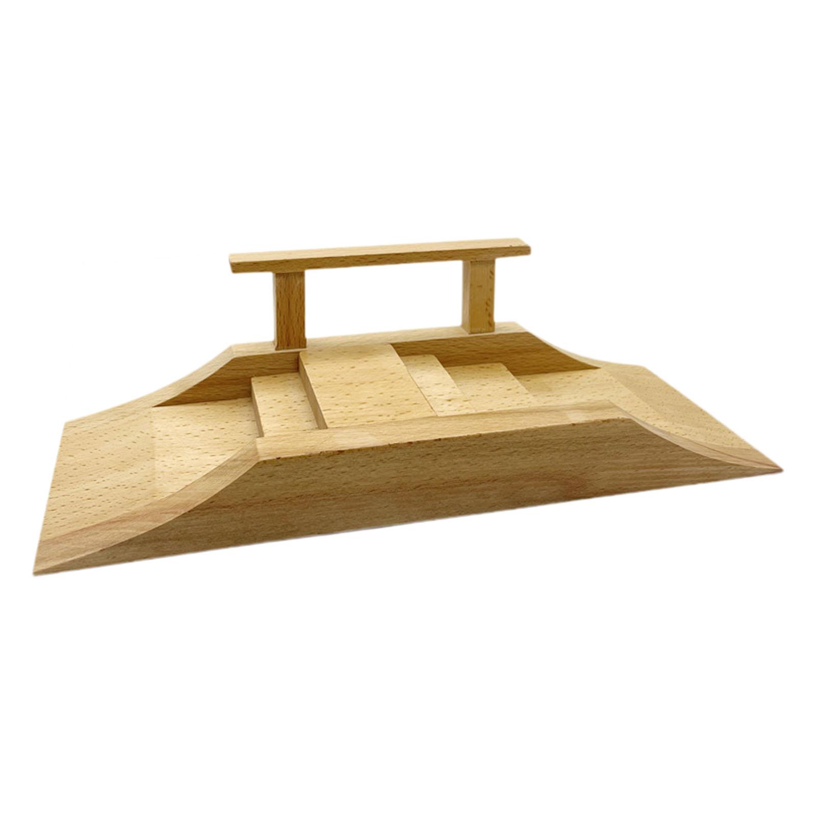 Wooden Fingerboard Ramp Style C
