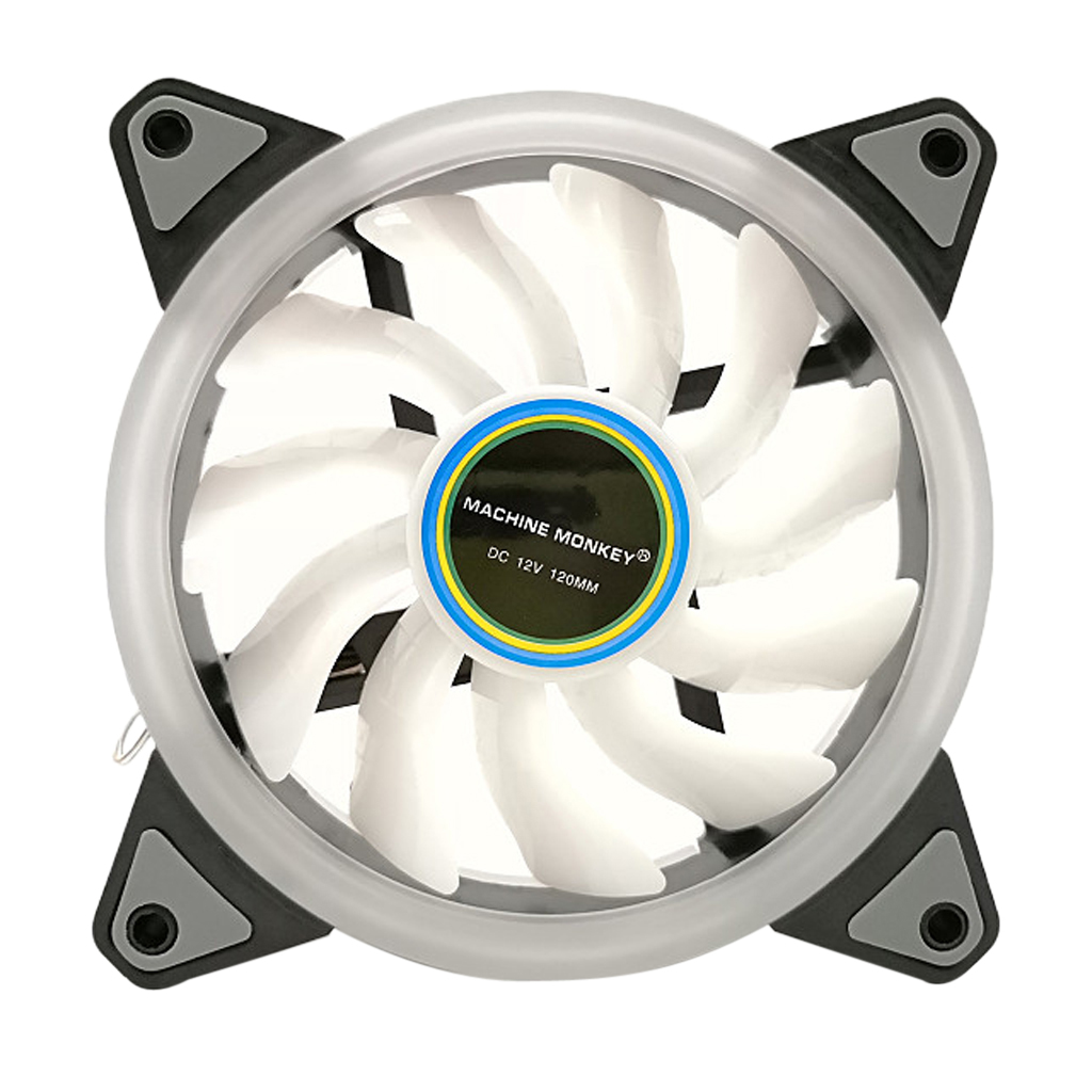 120mm 12cm Hydraulic Bearing Computer Case CPU Cooling Fan RGB LED Cooler