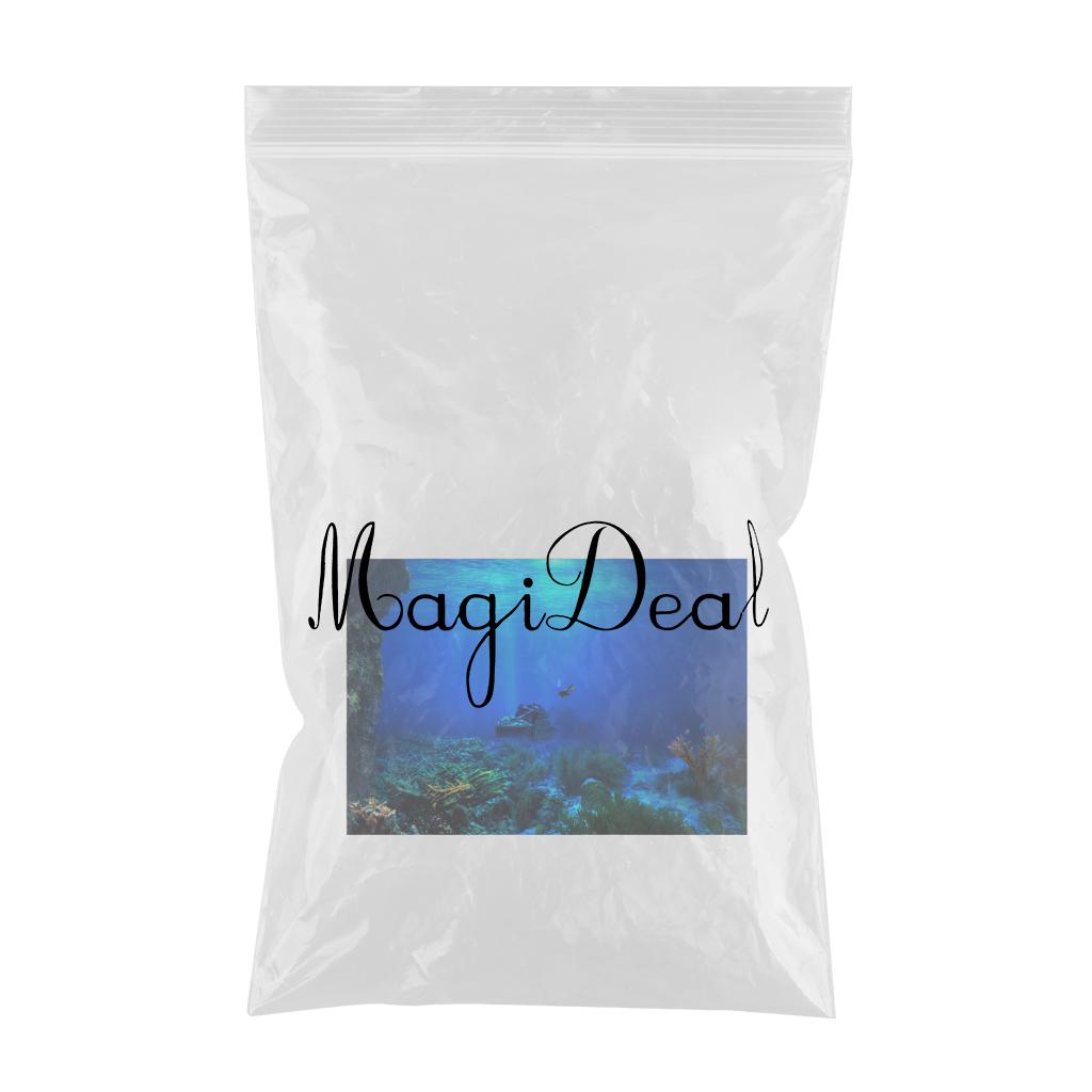 Fish Tank Single-sided Adhesive Background Sticker Marine  76x46cm 