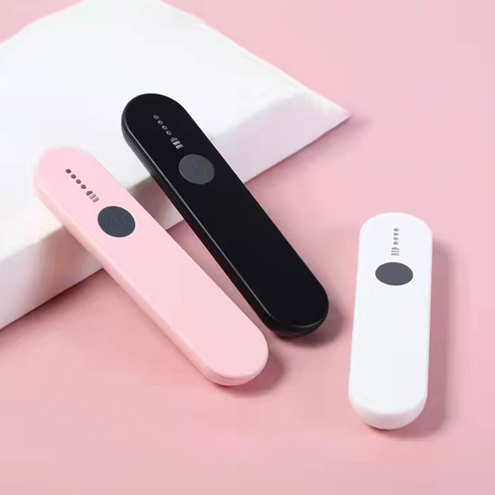 UV Light Sanitizer Handheld UVC Light Disinfection Lamp with UV Protection White