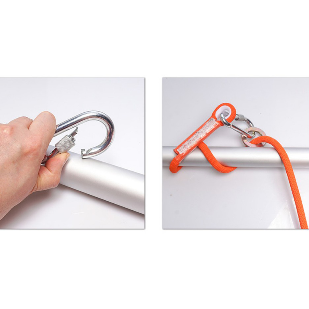 Rock Climbing Half Body Fall Protection Safety Harness Belt Lanyard 3m S